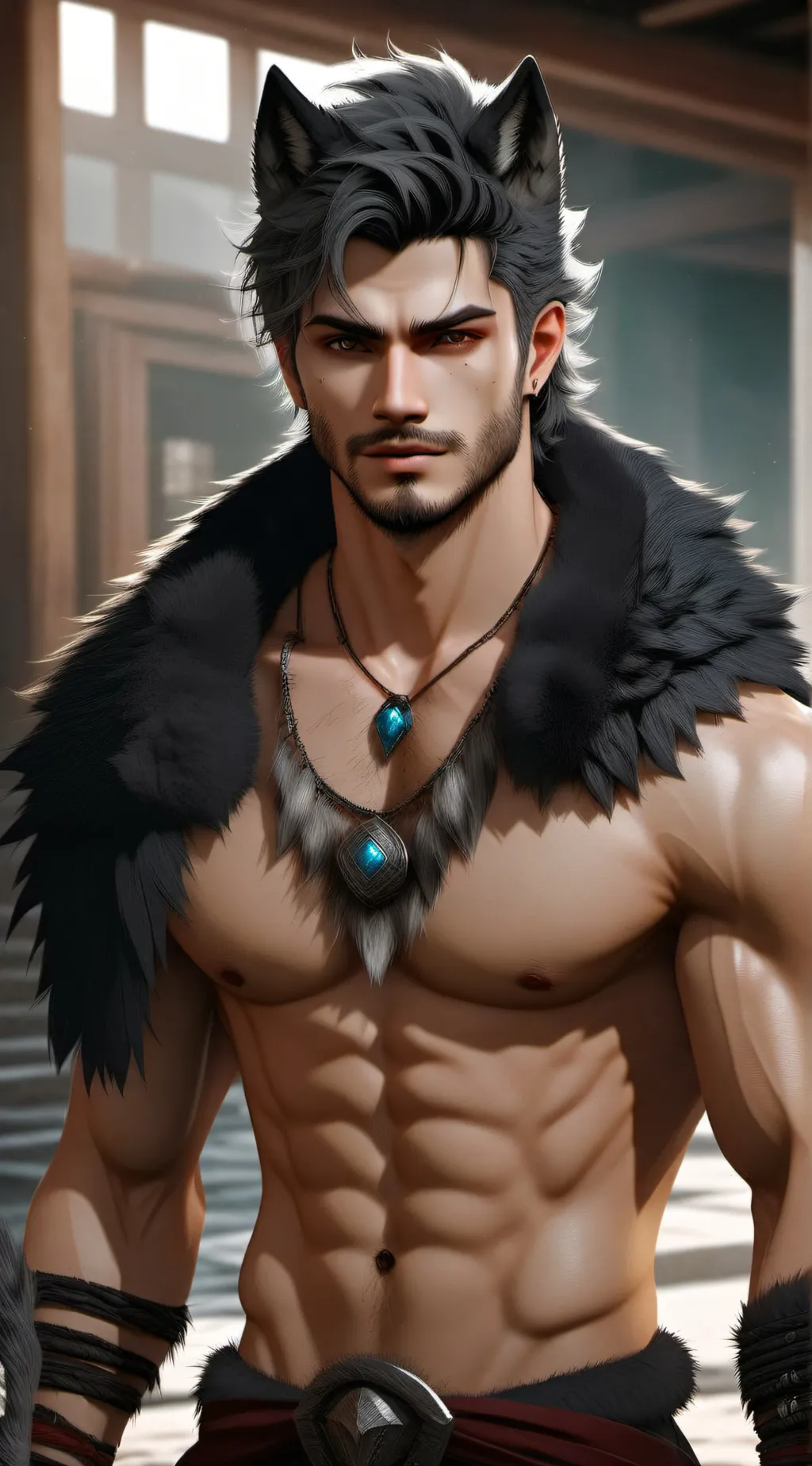 ai character: jacob  background