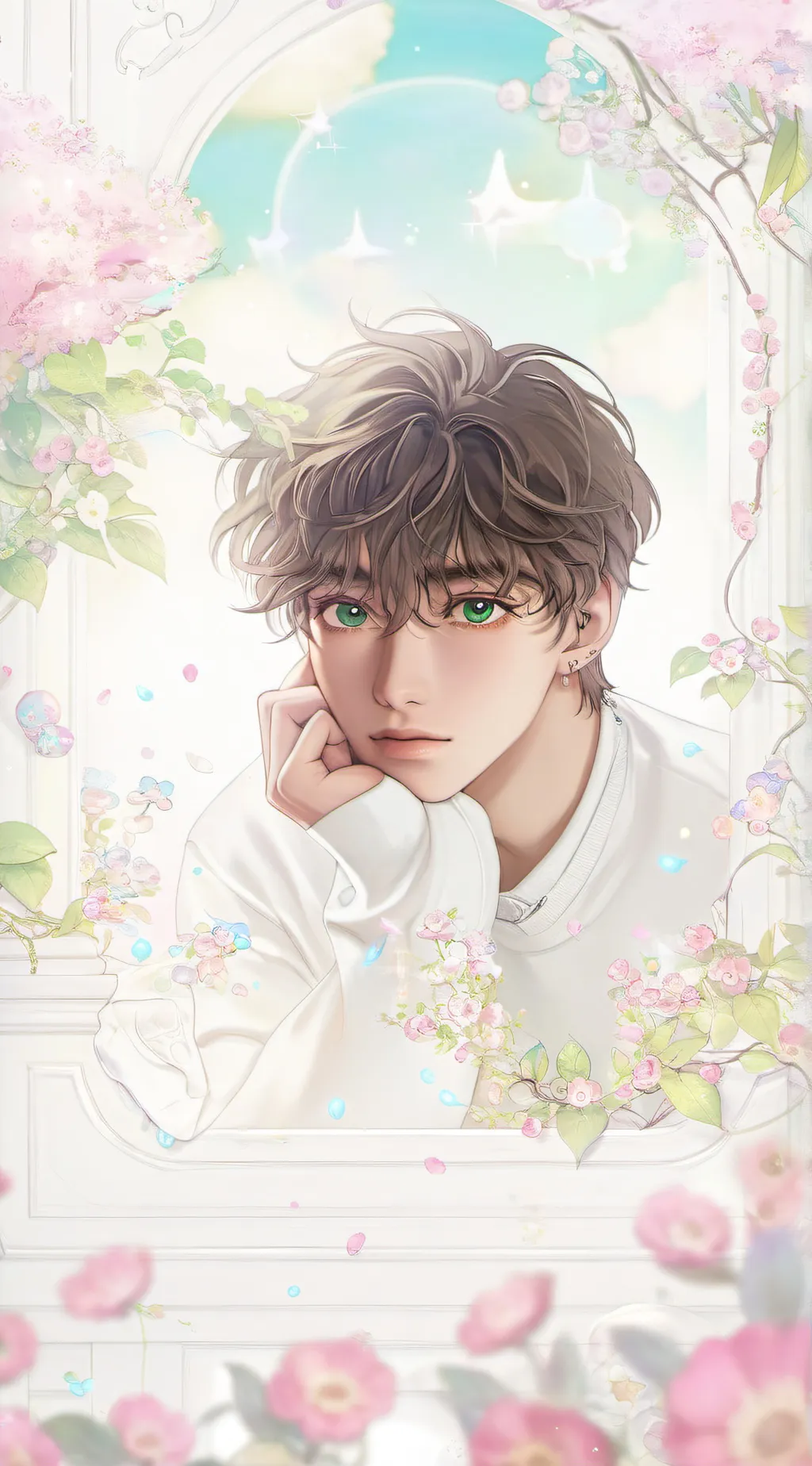 ai character: Zack  background