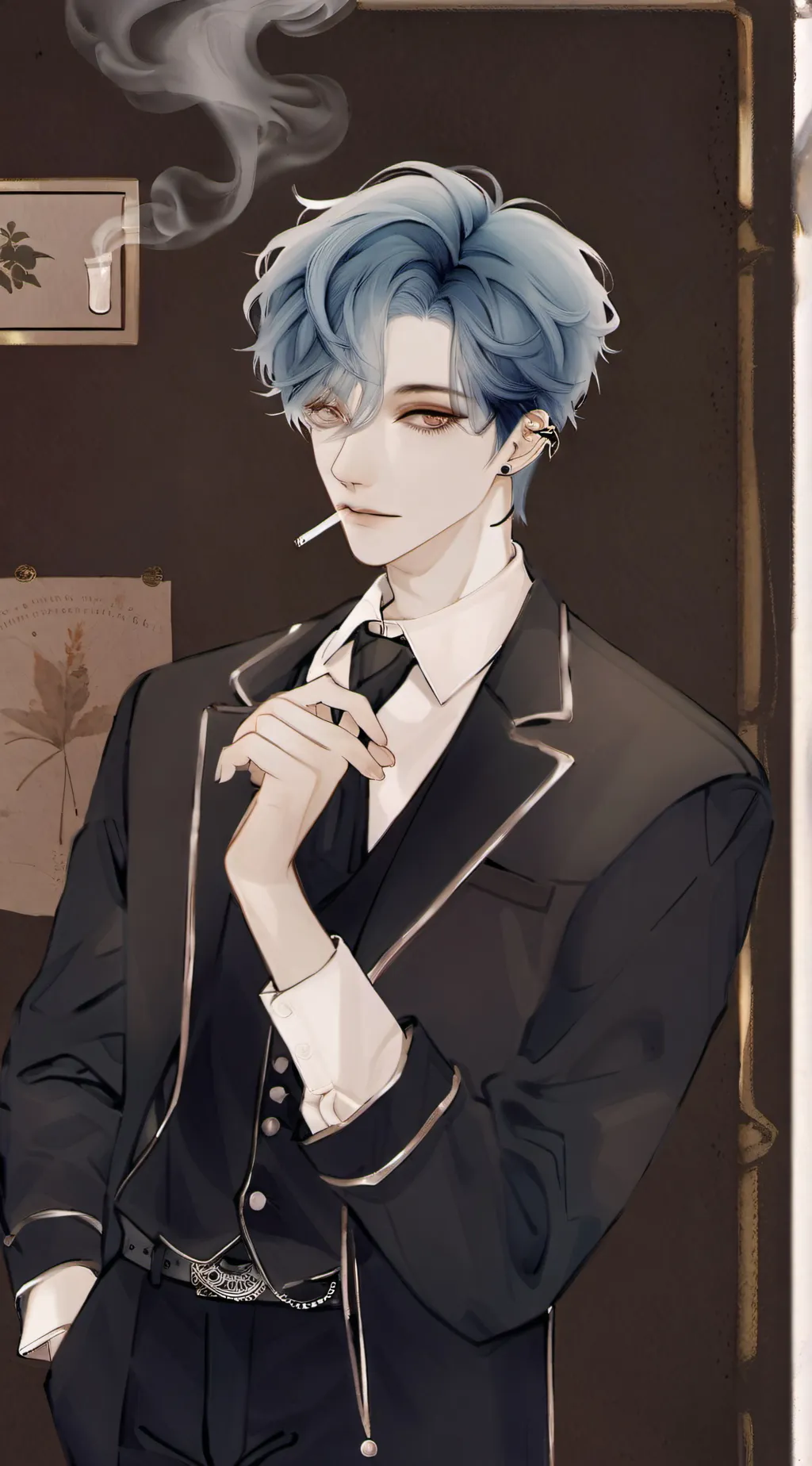 ai character: Vincent background