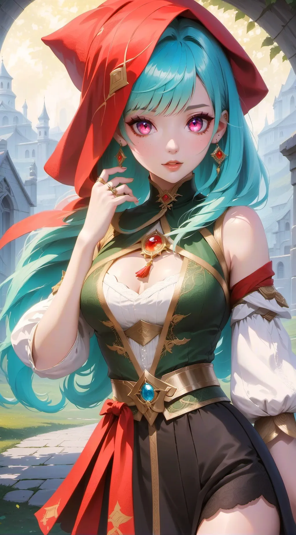 ai character: Nia background