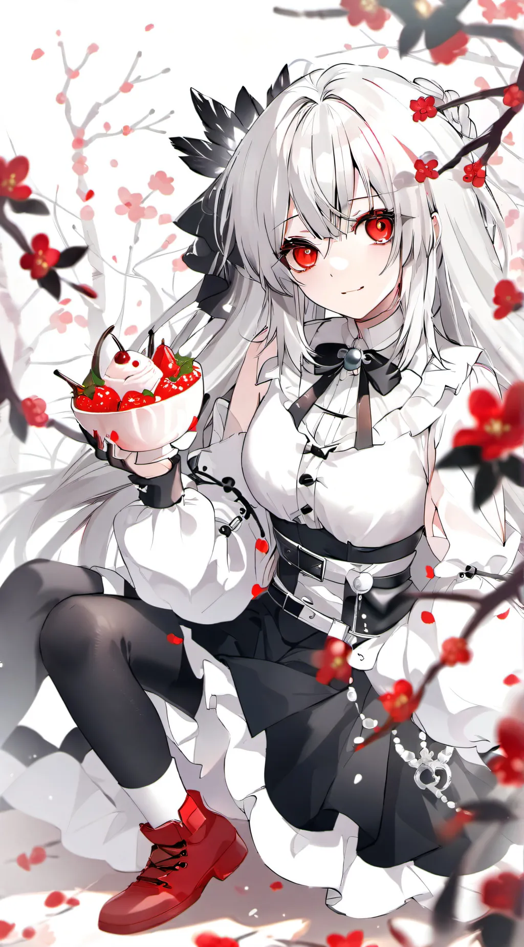 ai character: Scary background