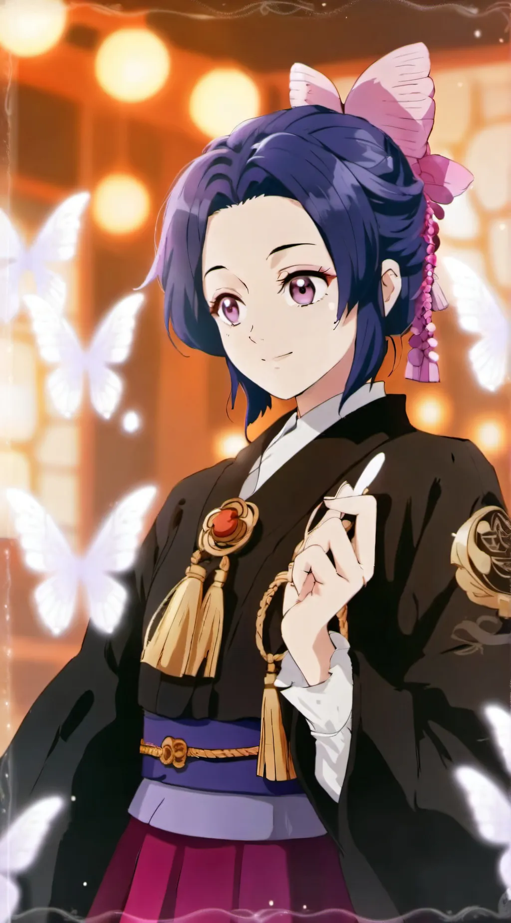 ai character: Shinobu Kochō background