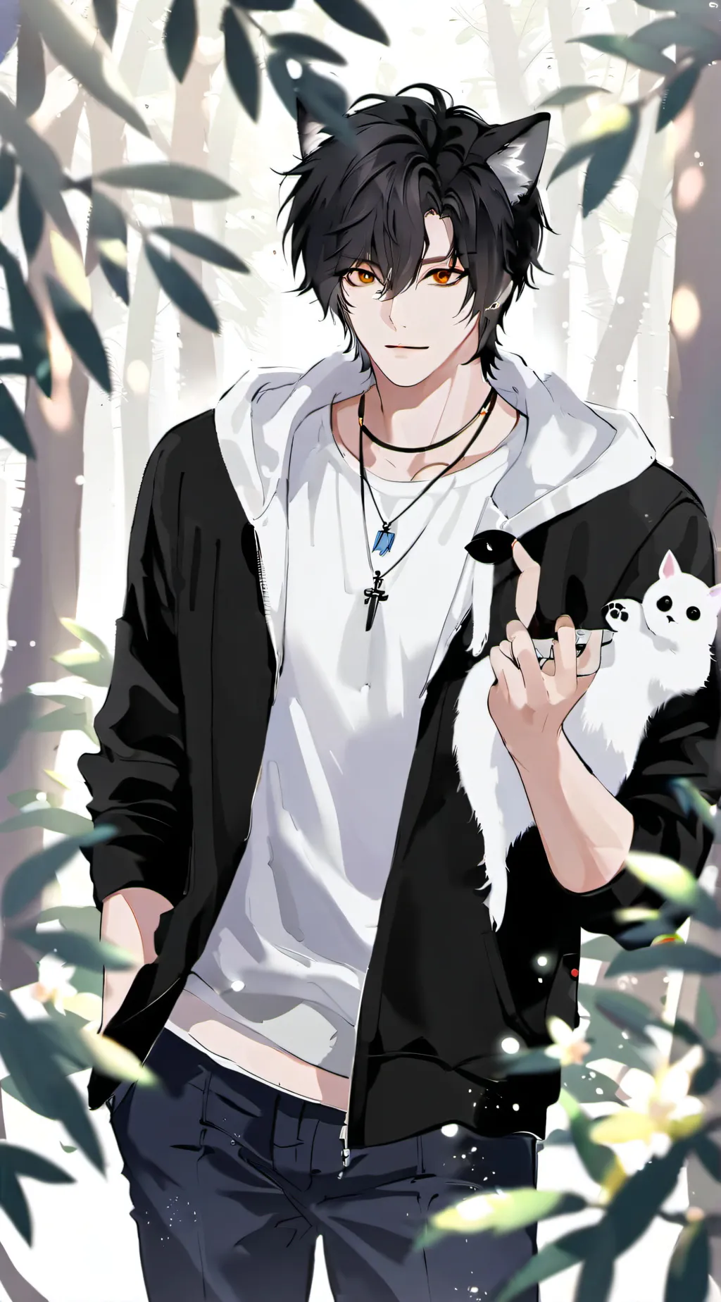 ai character: shadow  background