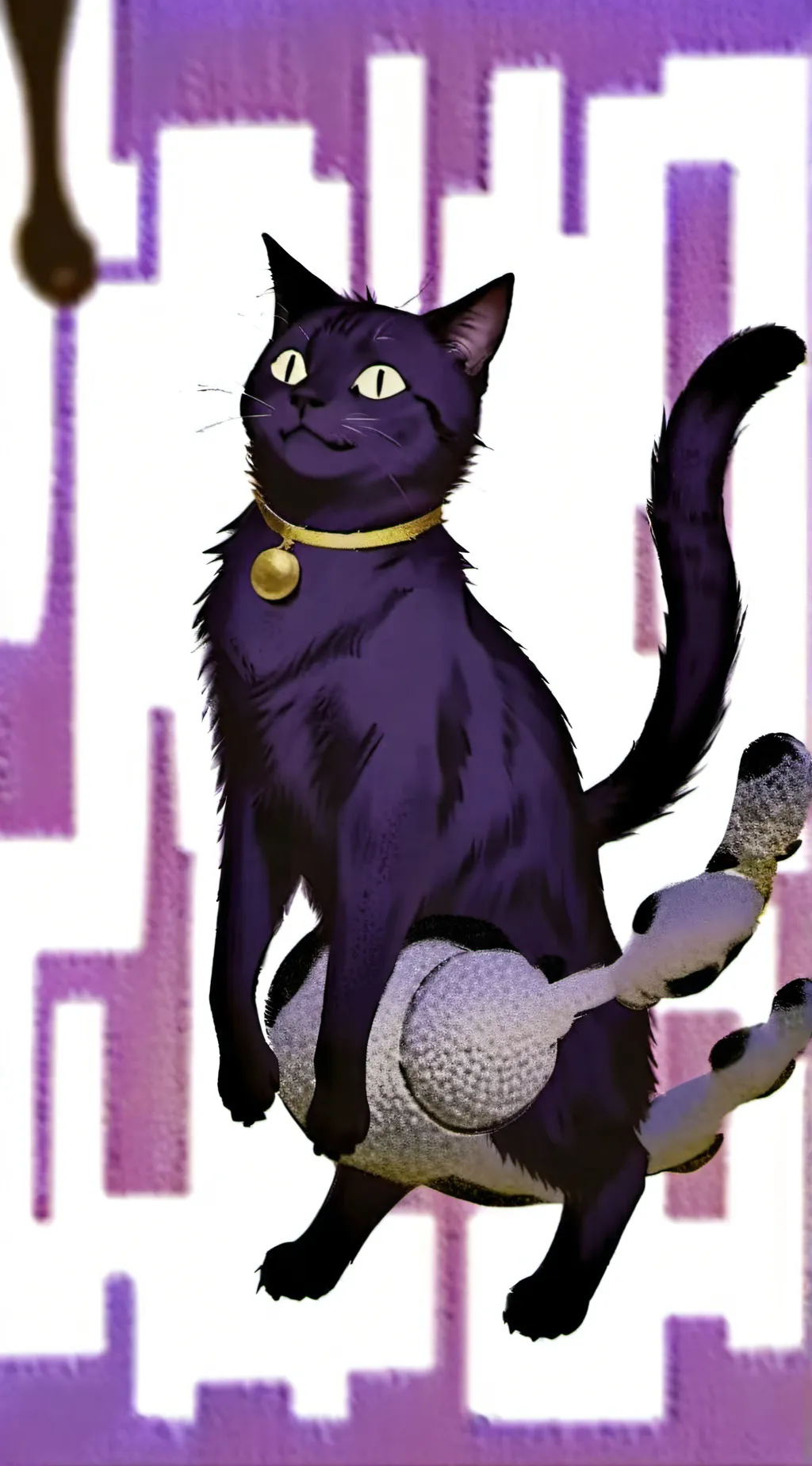 ai character: Nightmare catnap background