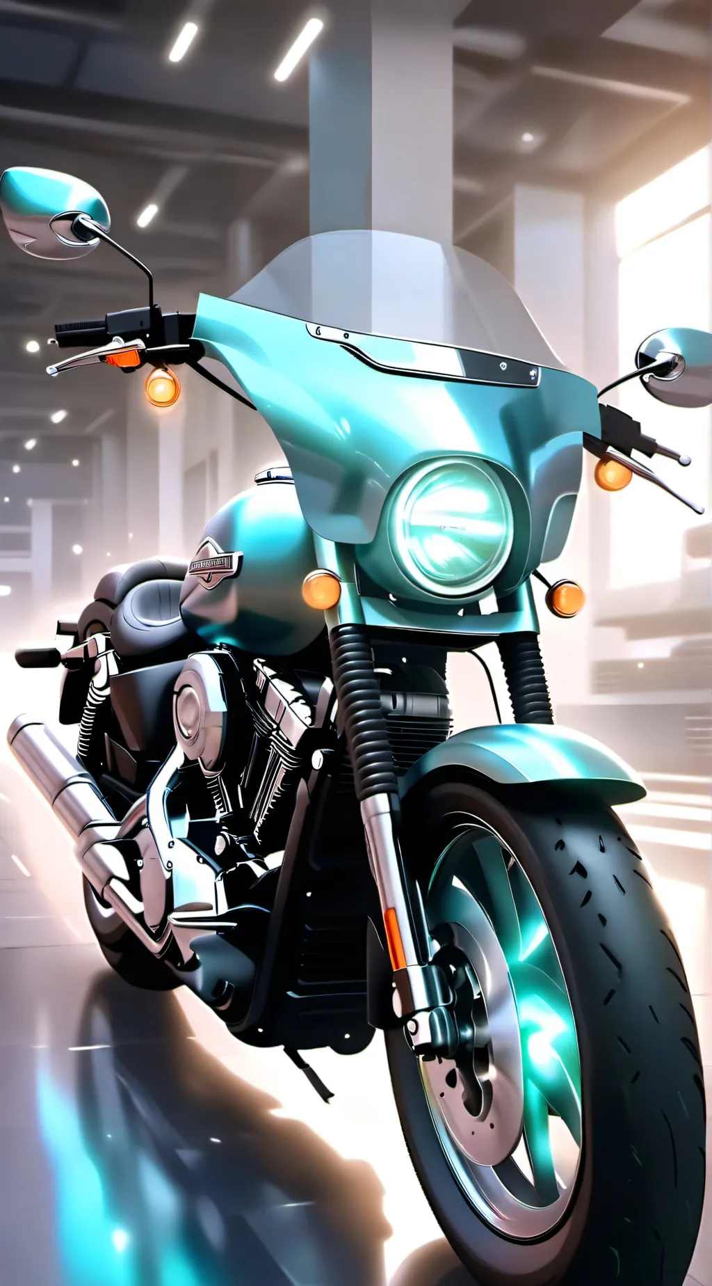 ai character: 2016 Harley Davids background