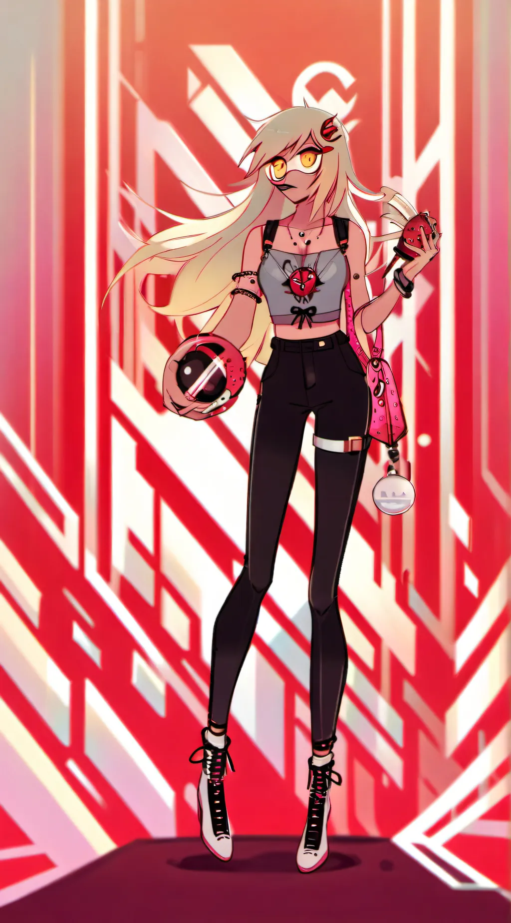 ai character: cherrybomb background