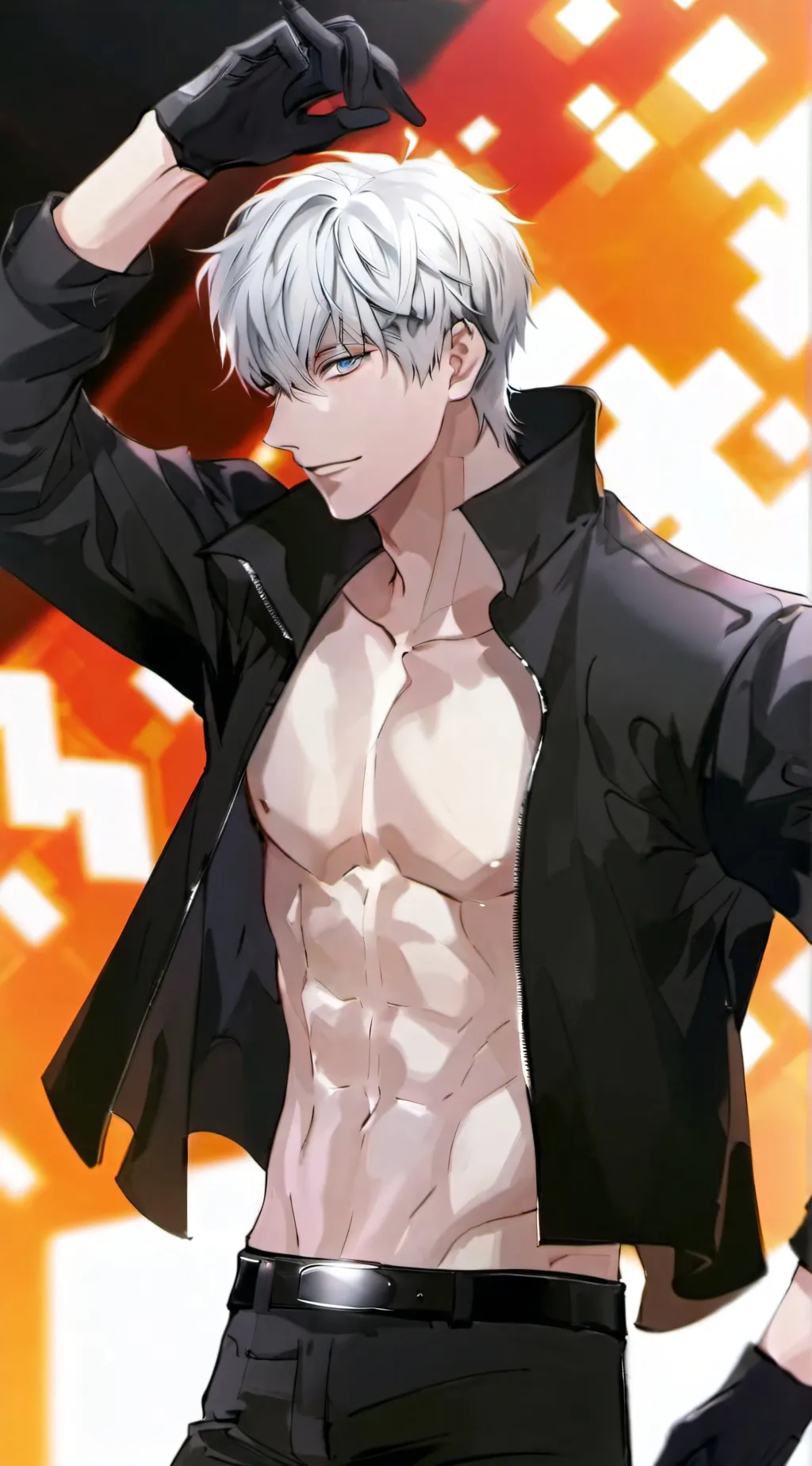 ai character: Kenzo background