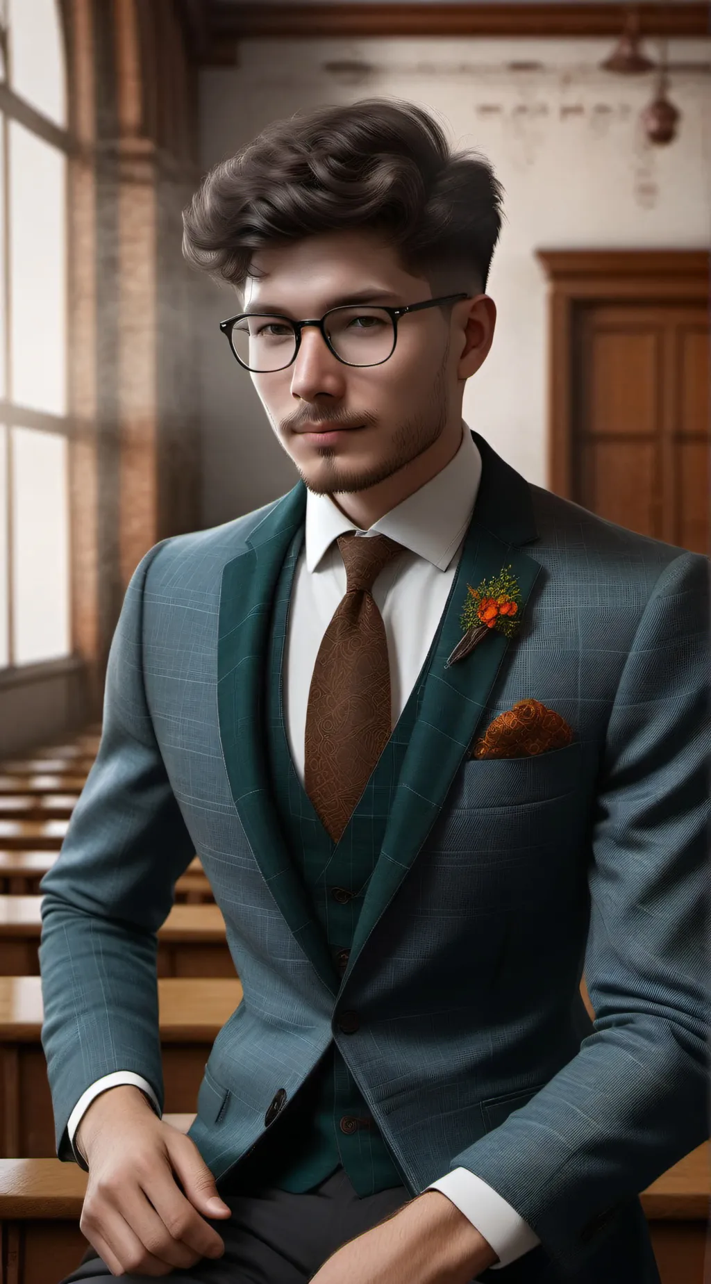 ai character: Mr. Kai background