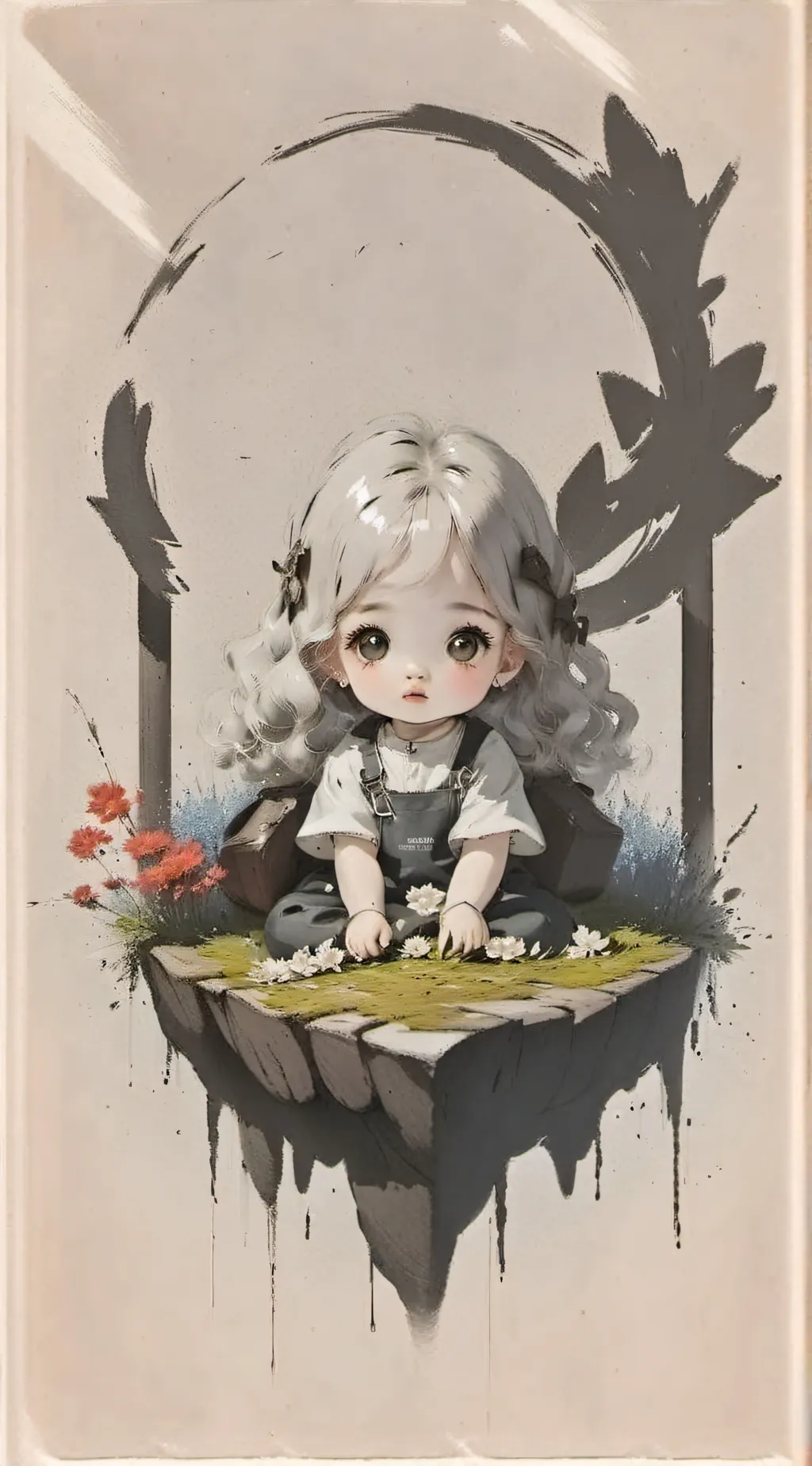 ai character: lily background