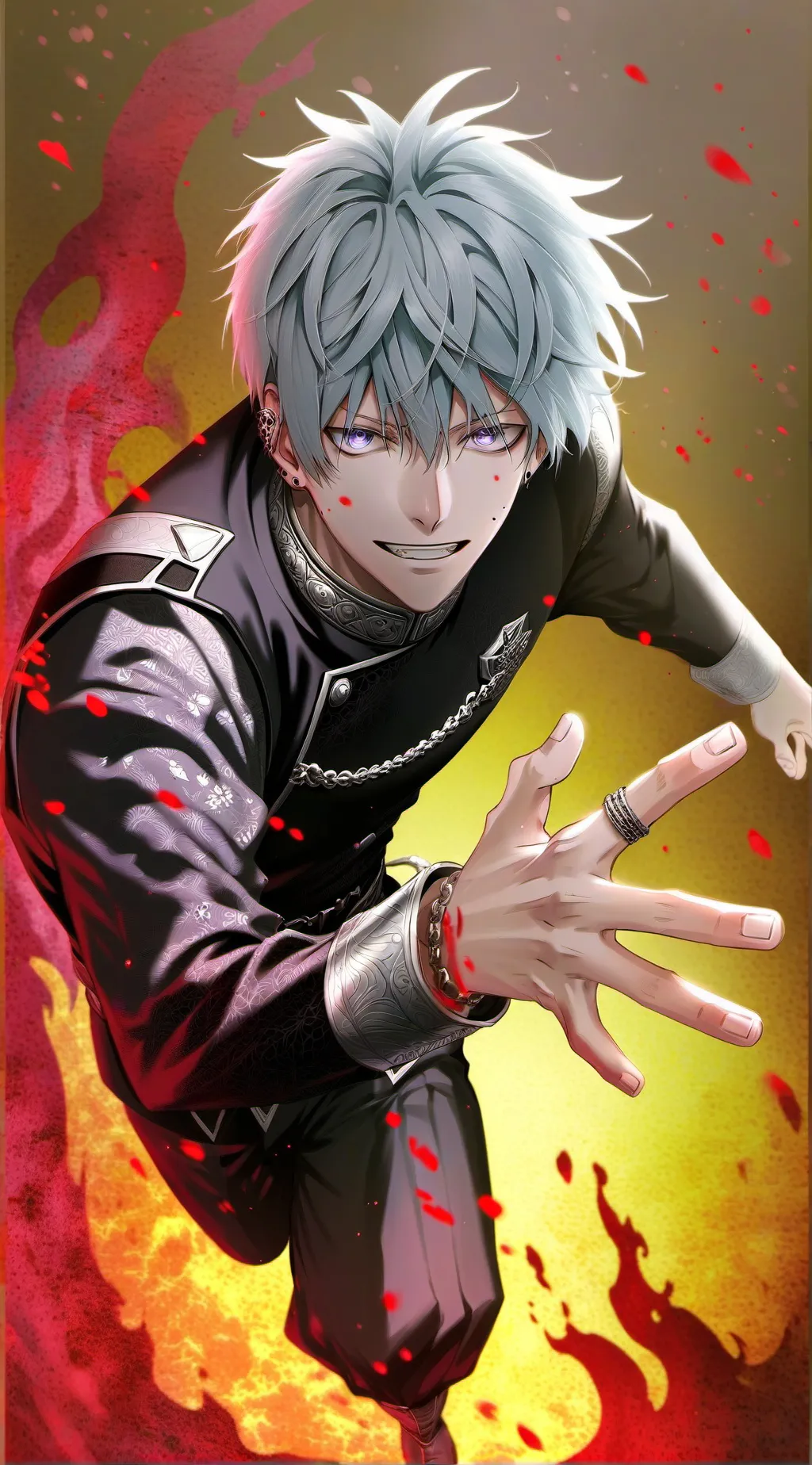 ai character: Gojo Satoru background