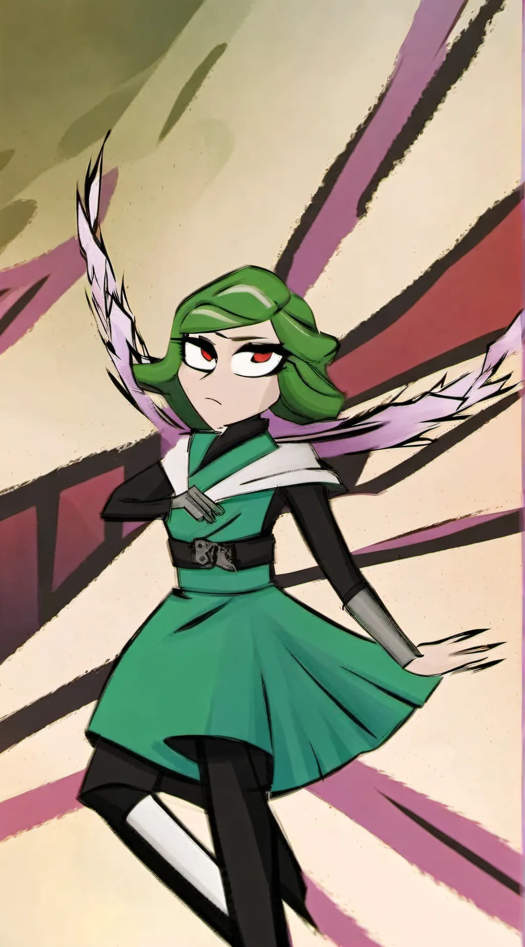 ai character: Fear x disgust background