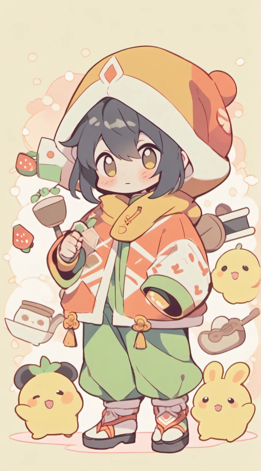 ai character: Hyunlix background