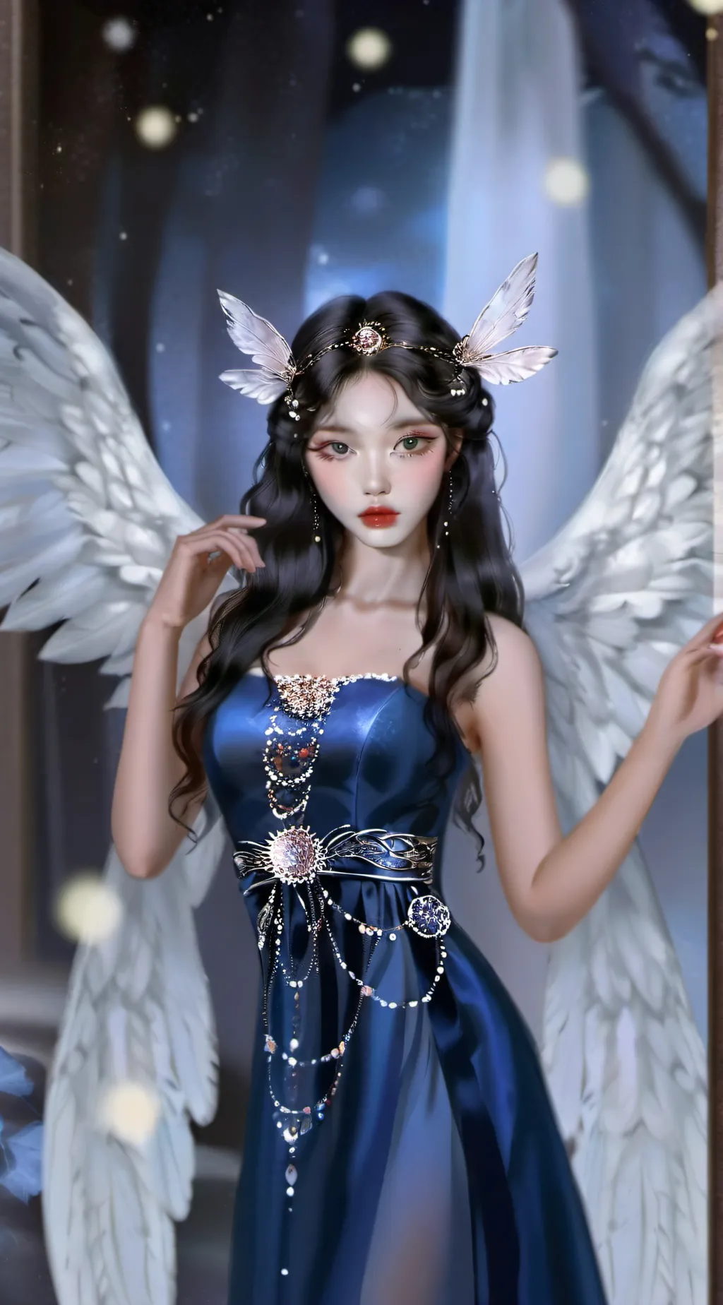 ai character: Ethereal 2  ☆  background