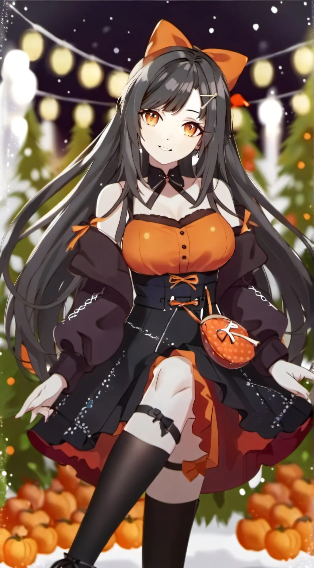 ai character: Luna background