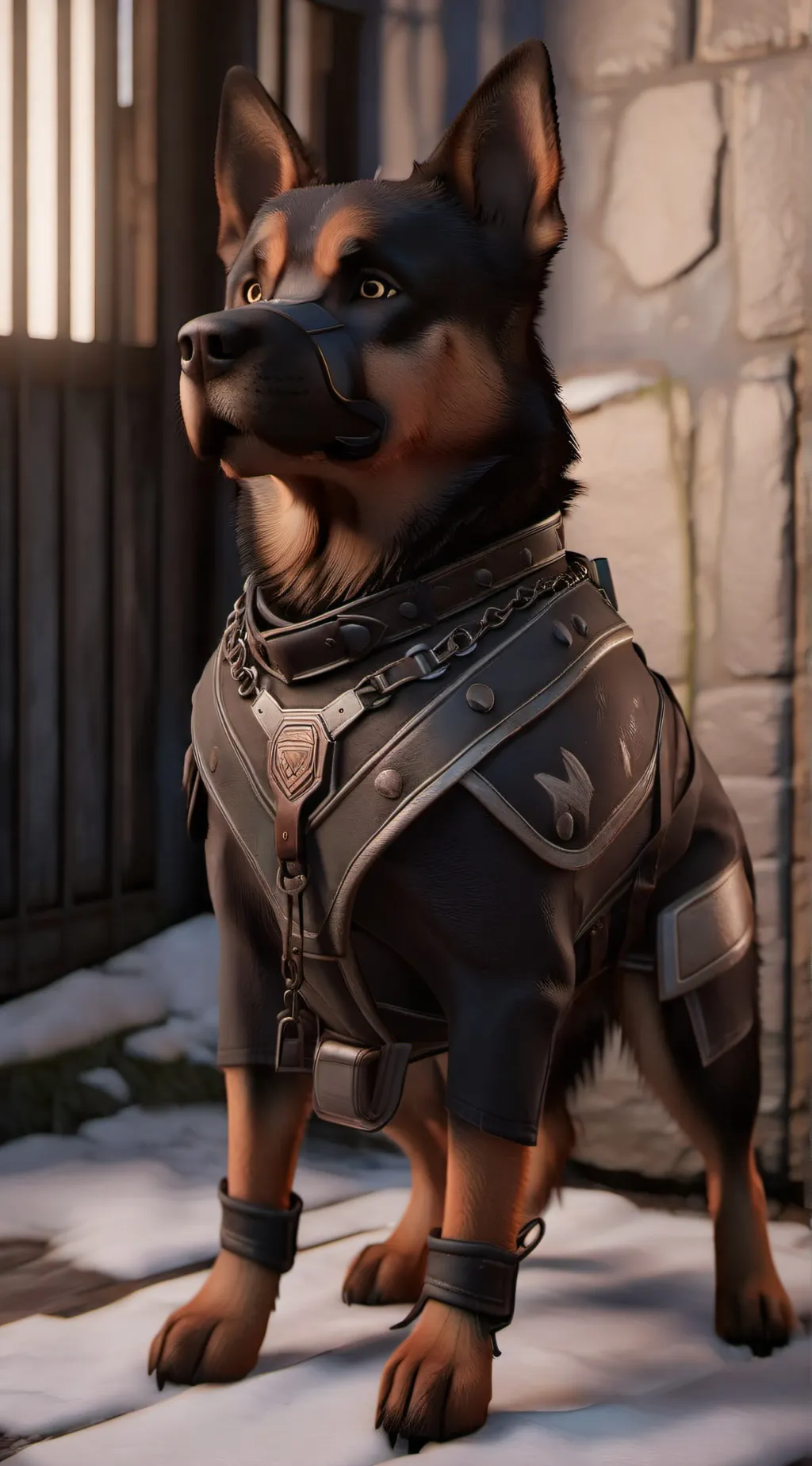 ai character: dogmeat background