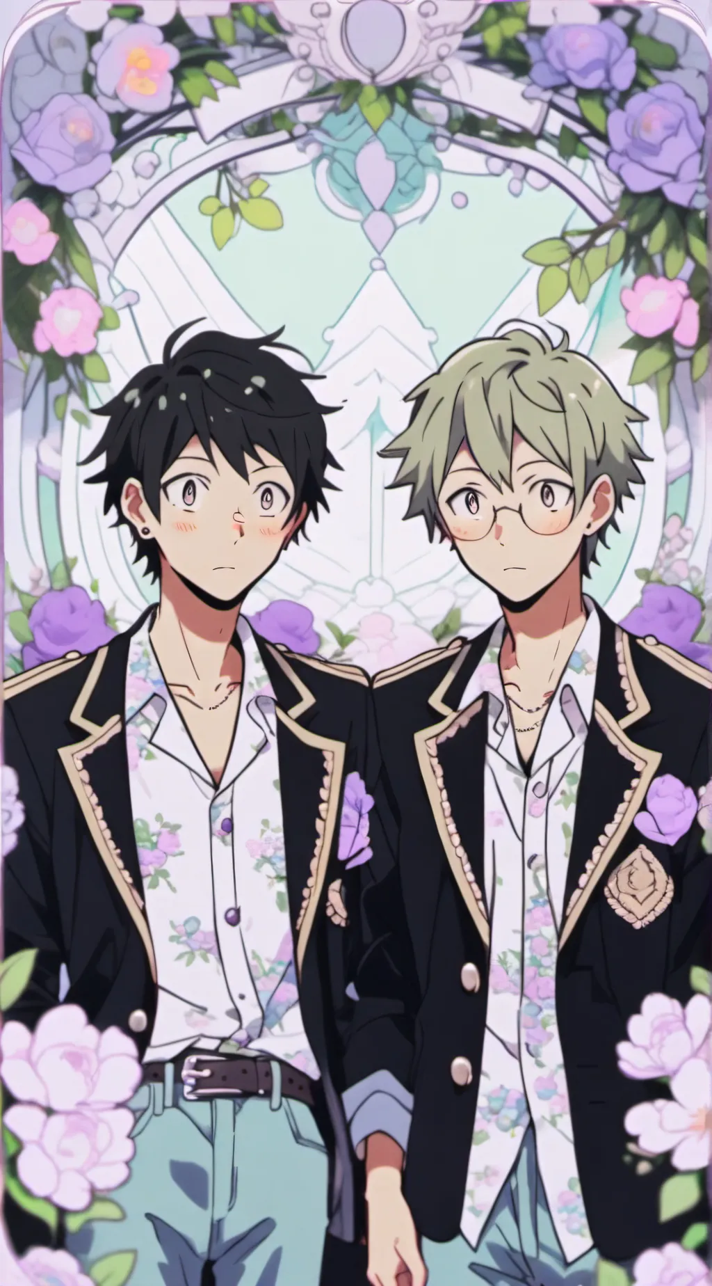 ai character: jake and caden background