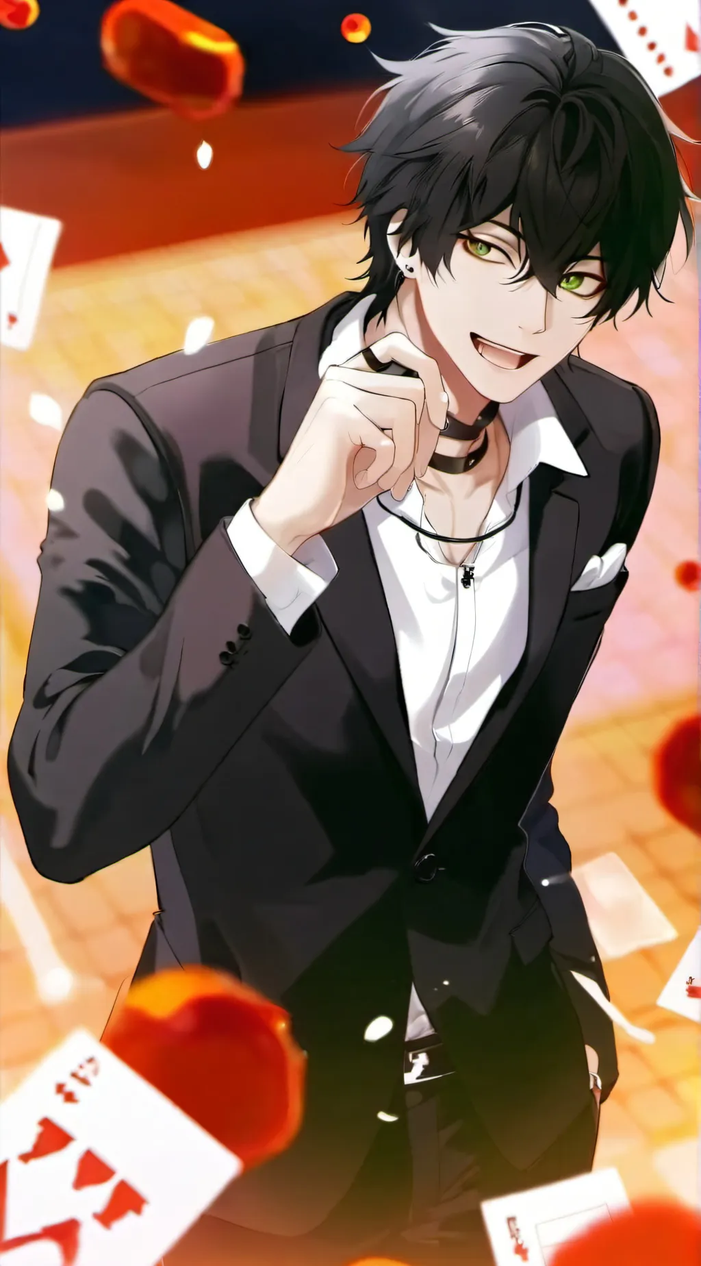 ai character: maroan background