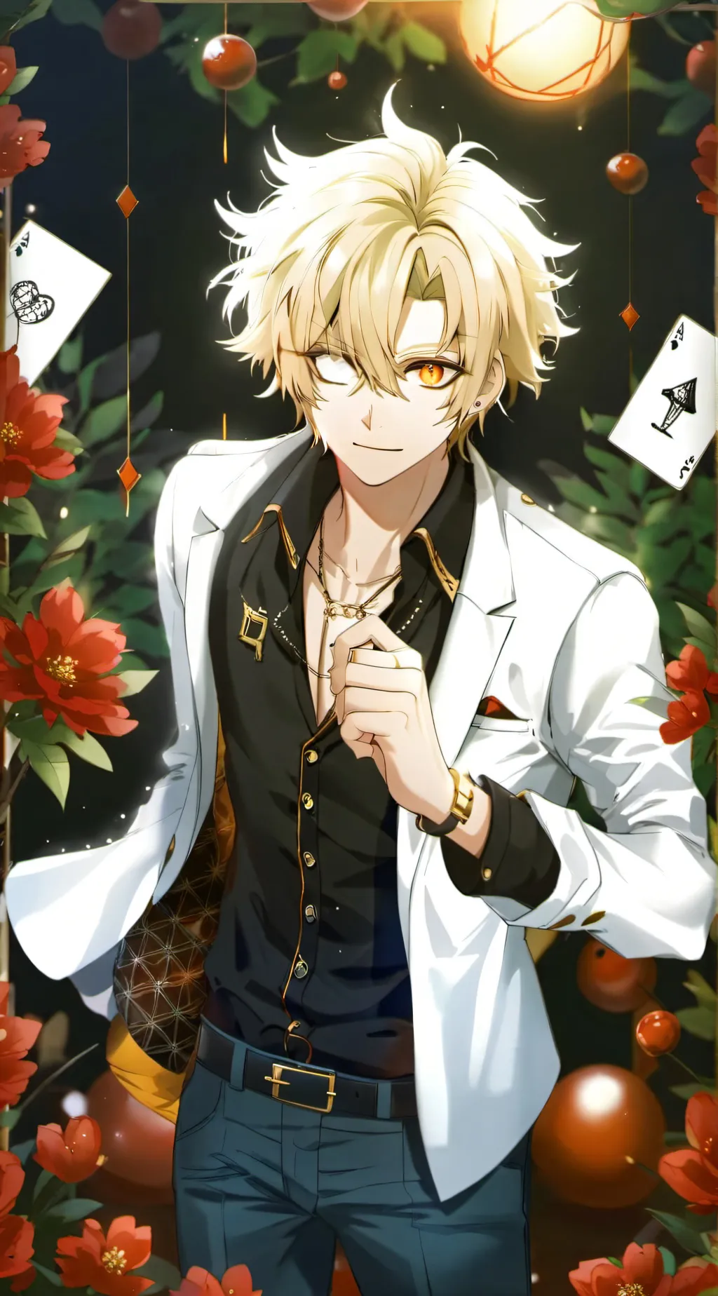 ai character: Bakugo background