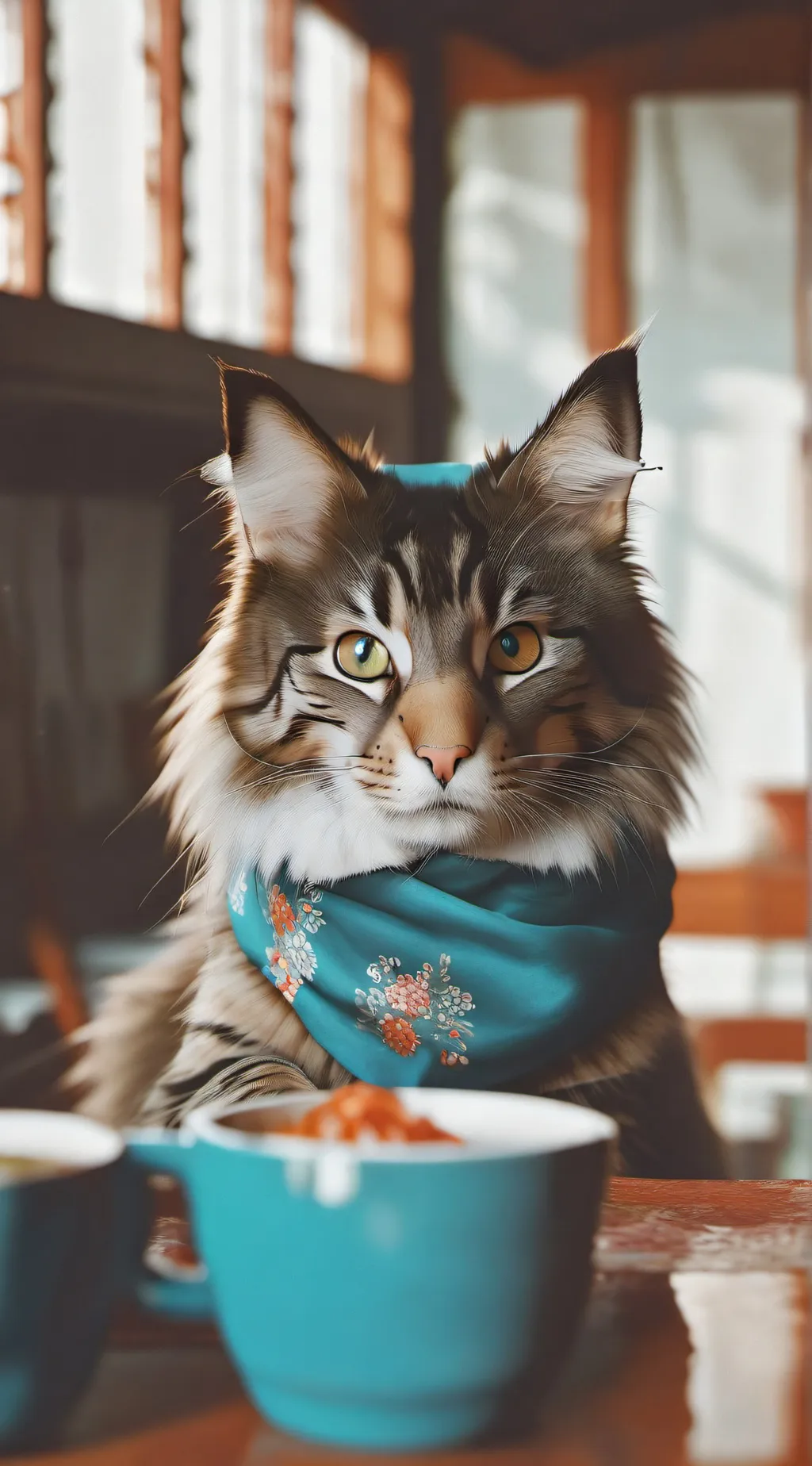 ai character:  "*Leo*" background