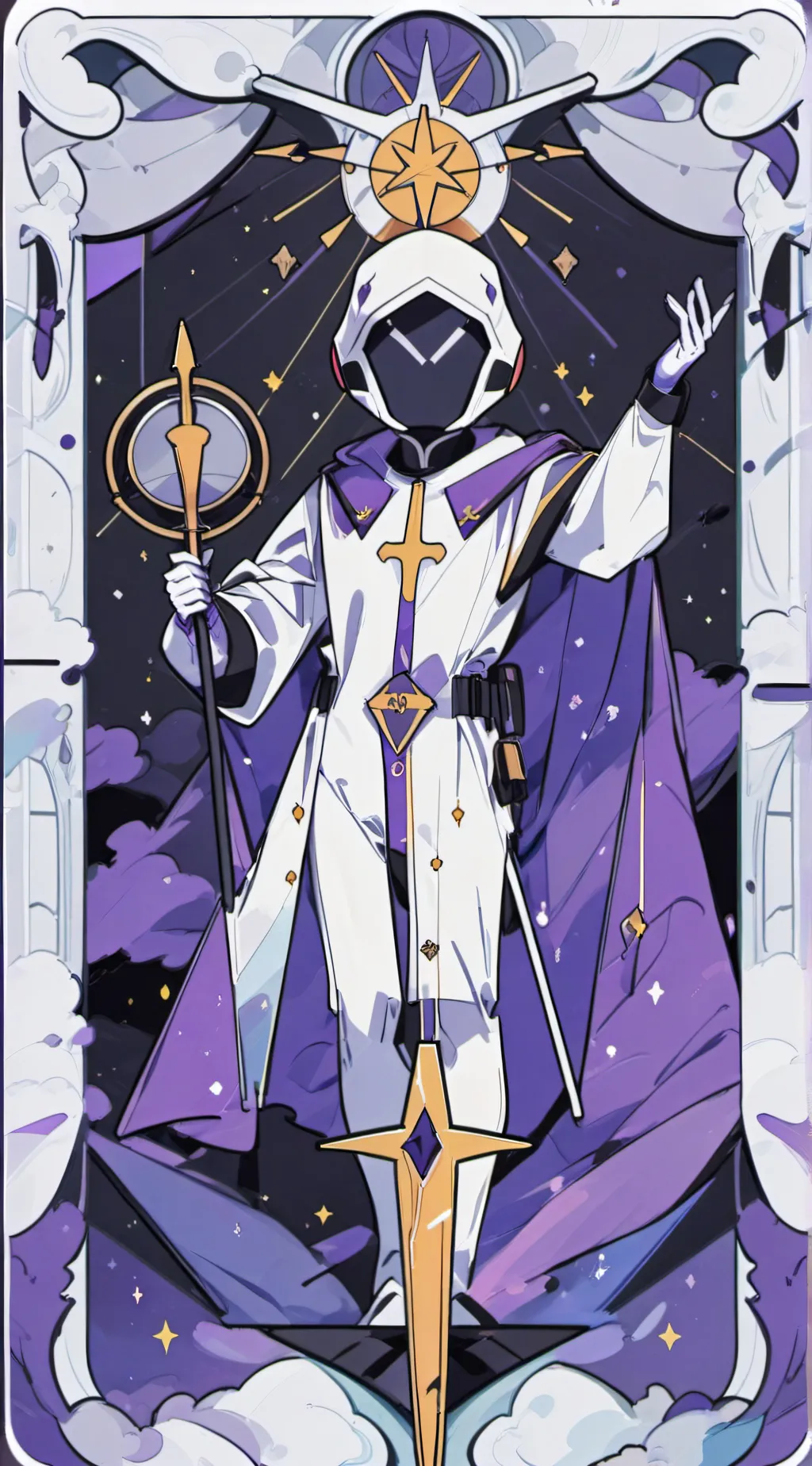 ai character: titan tv man background