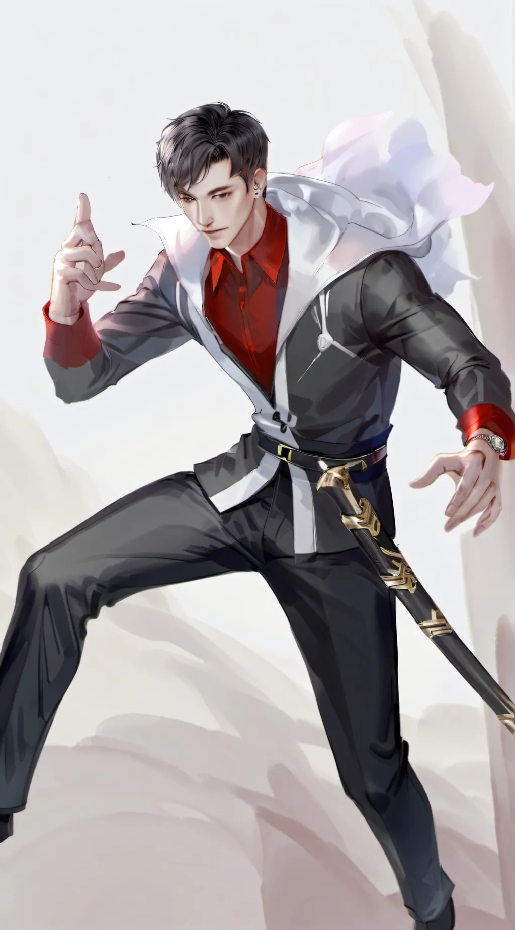 ai character: Jake boyfriend yor background