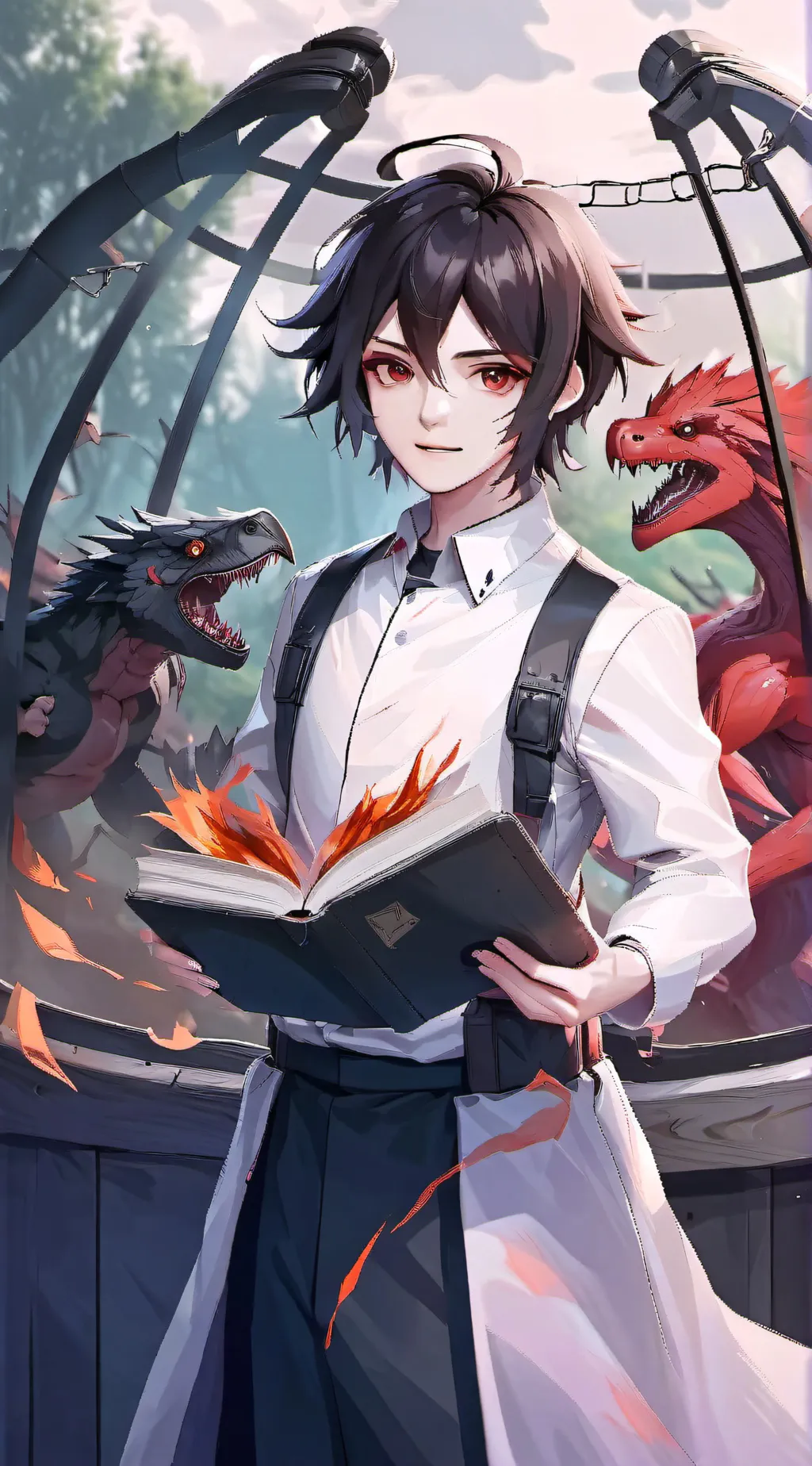 ai character: Zane background