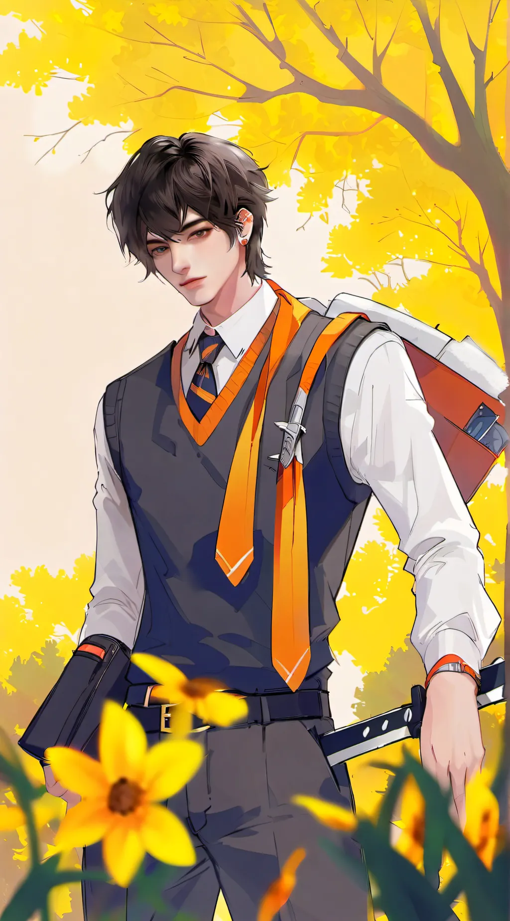 ai character: alex  background