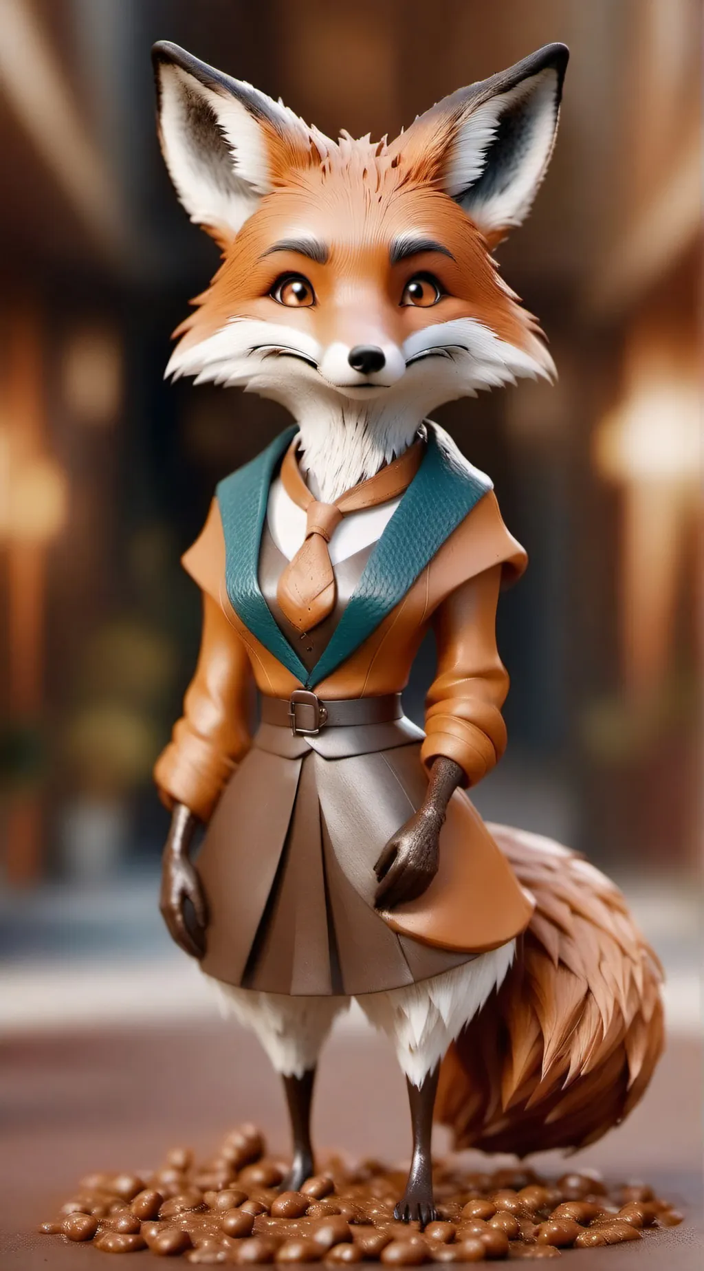 ai character: Poona  background