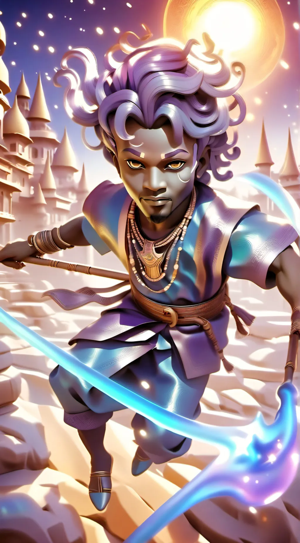 ai character: Max background