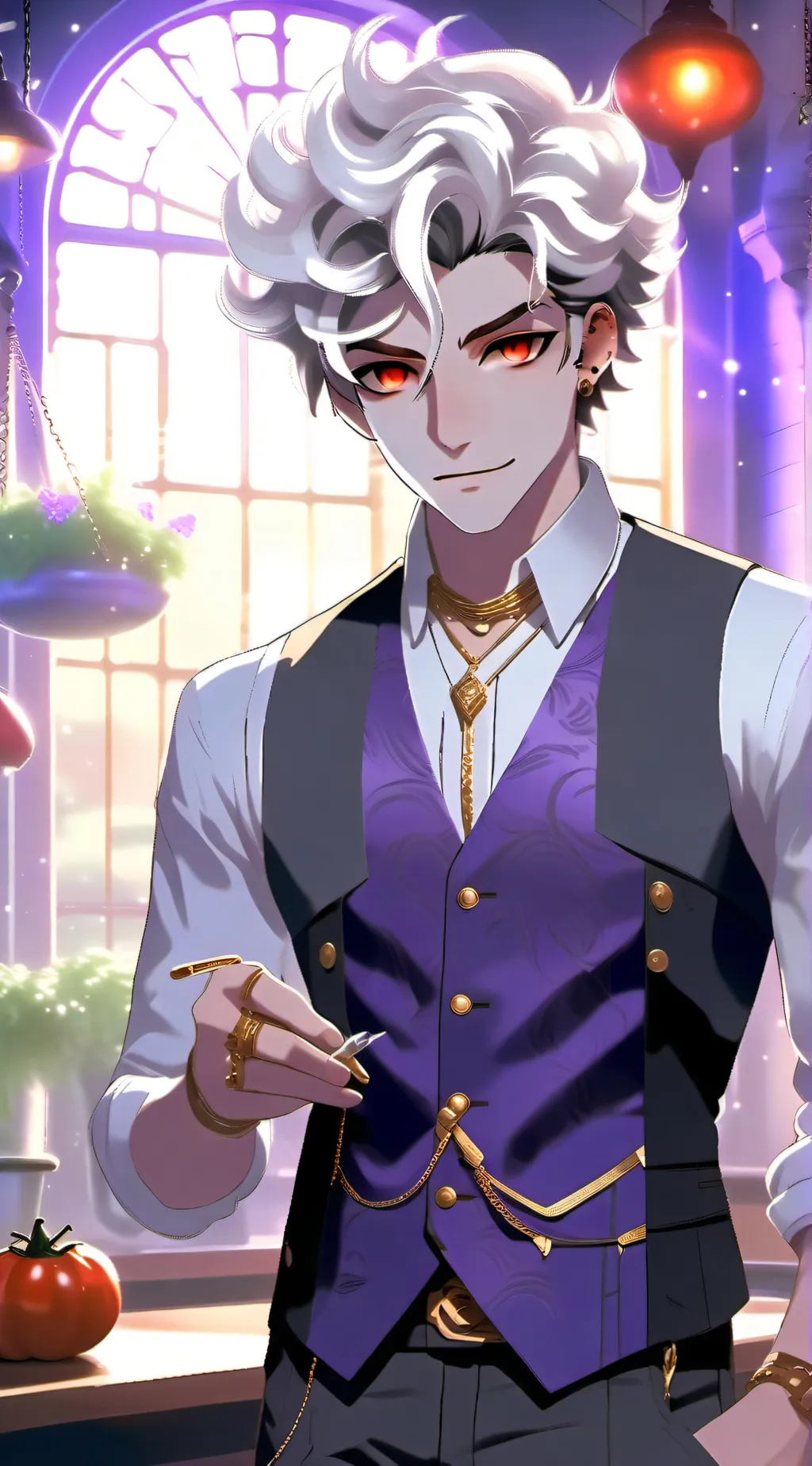 ai character: Ray background