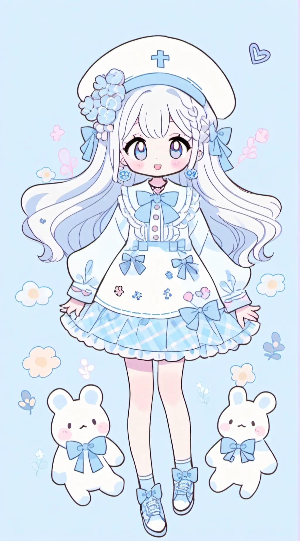 ai character: sarah background