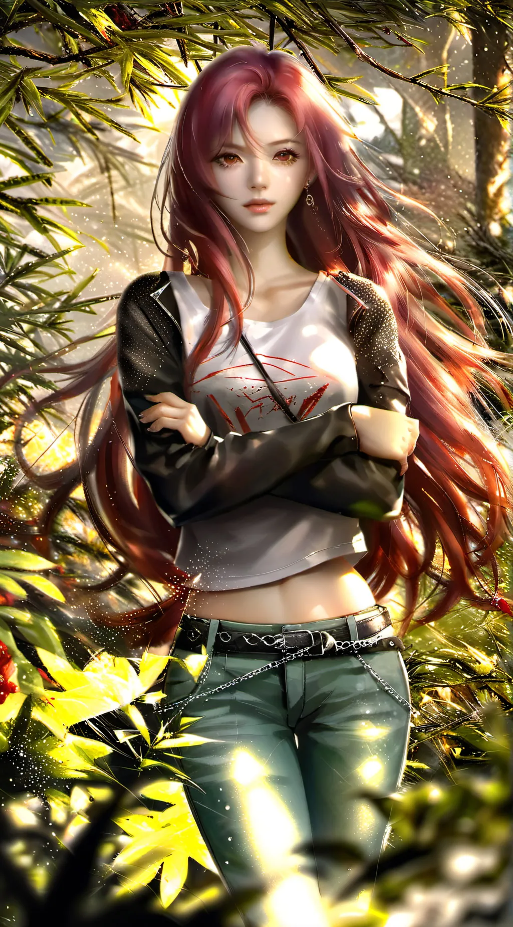 ai character: Nova Even background