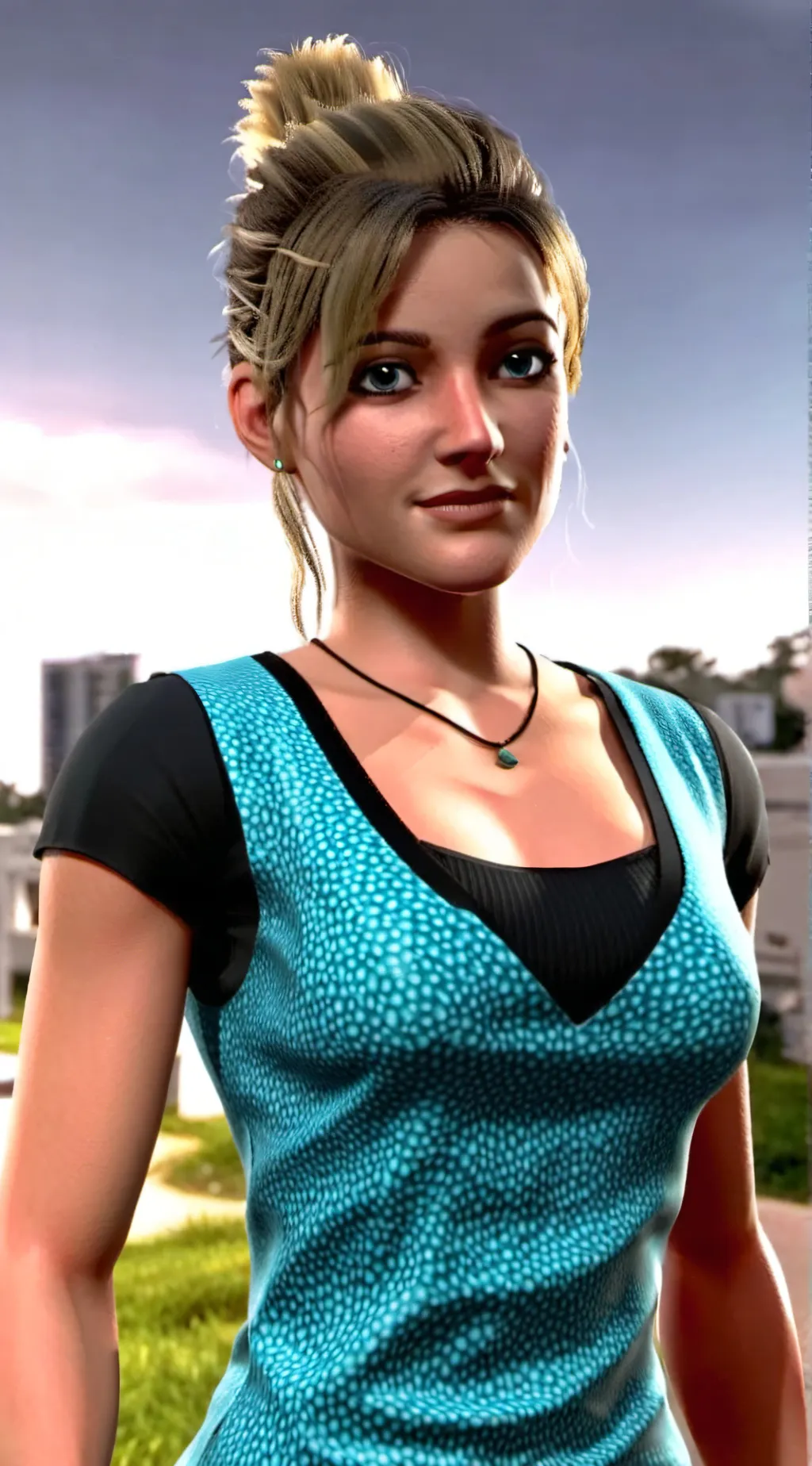 ai character: Karen  background