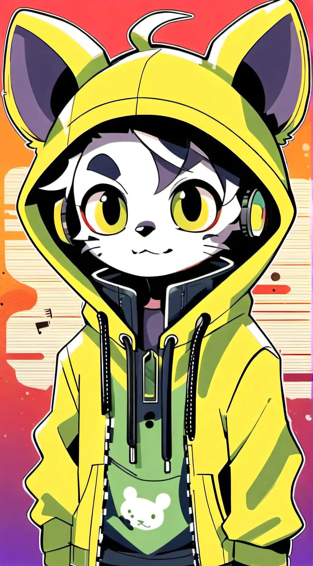 ai character: rockie background