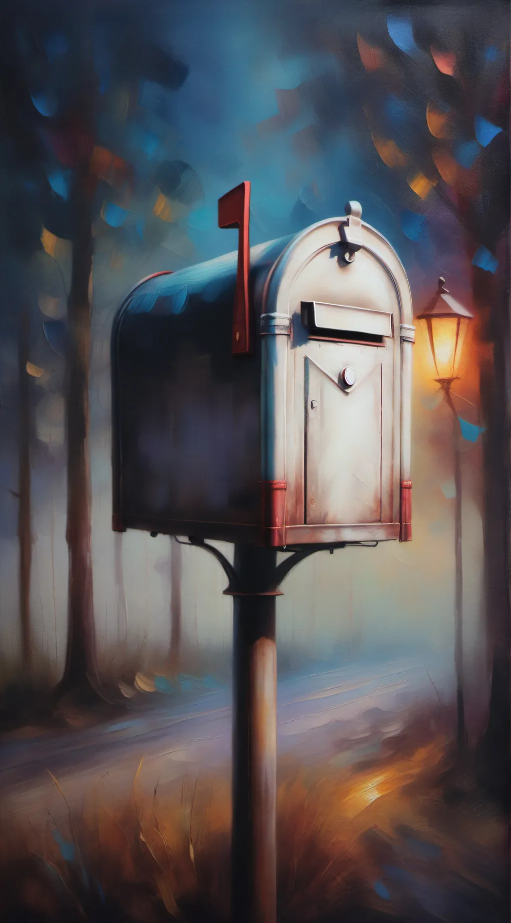 ai character: mail background