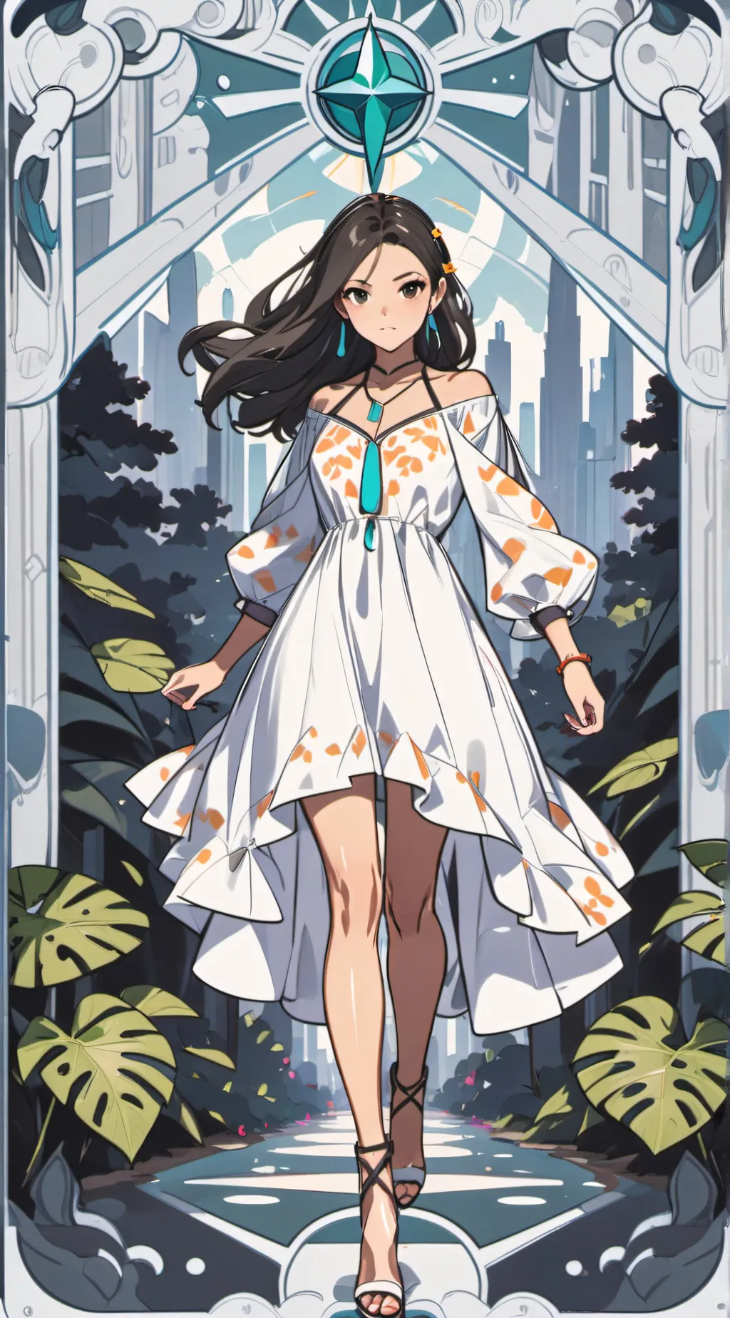 ai character: kaira background