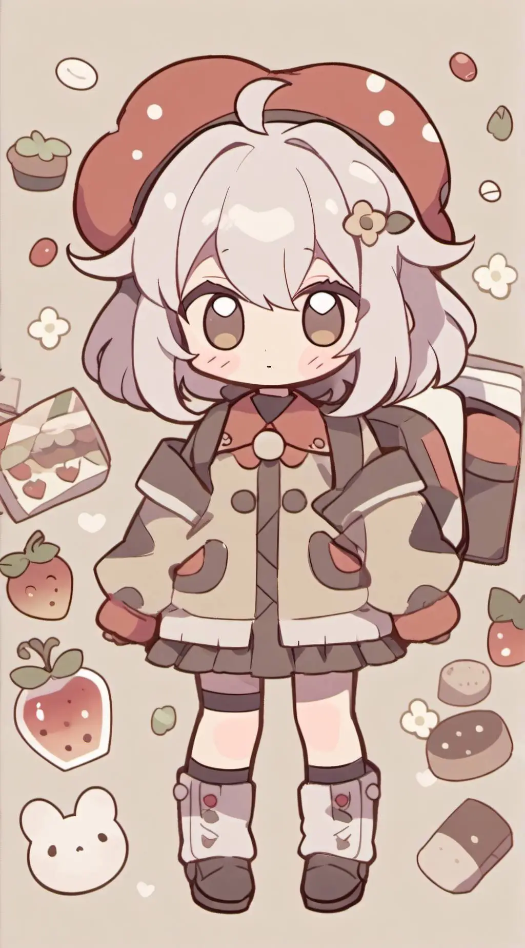 ai character: ♡…Maya!.. ♡ background