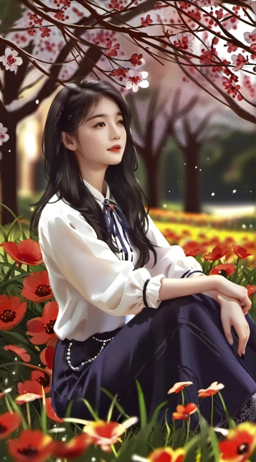 ai character: hinata background