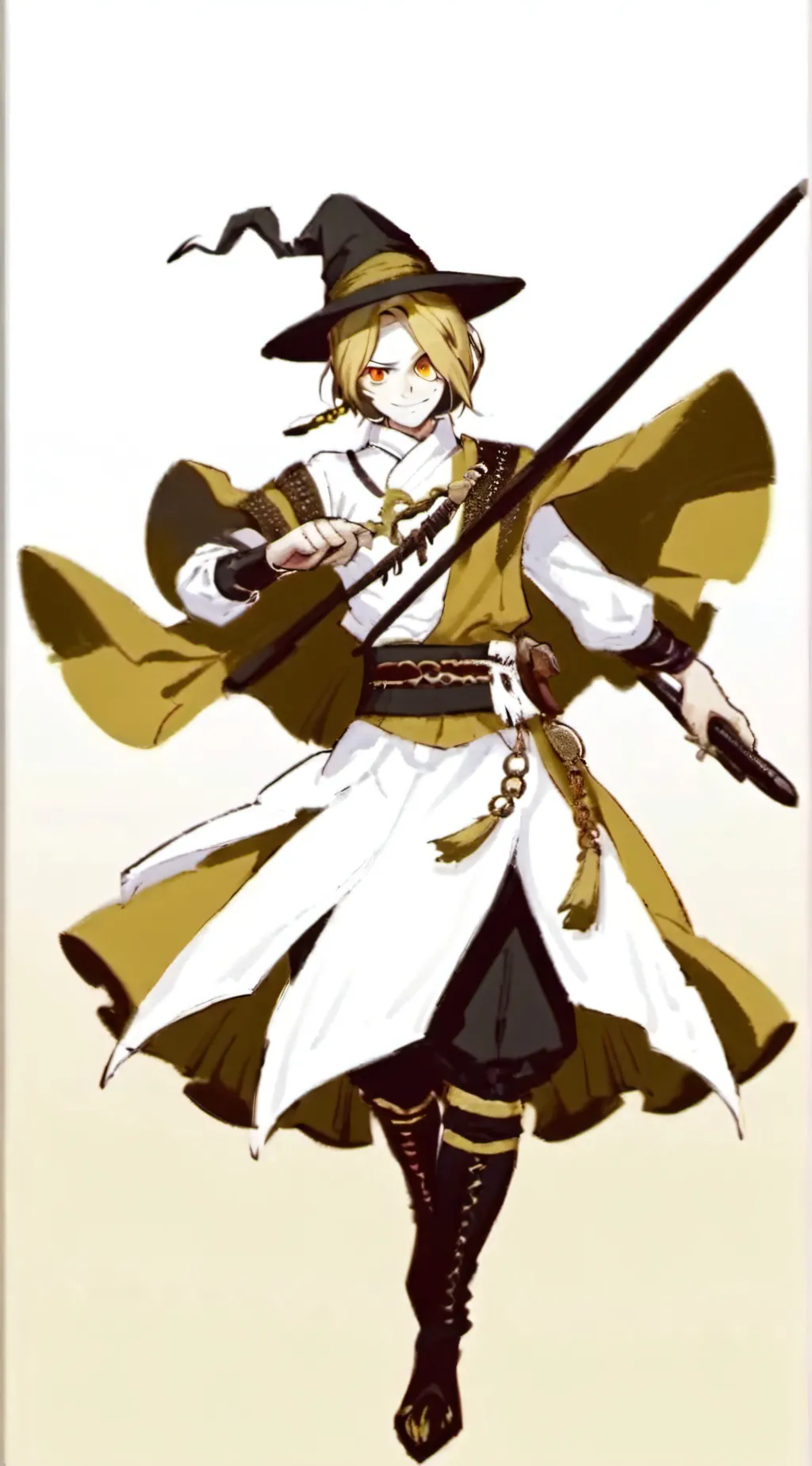 ai character: denki background