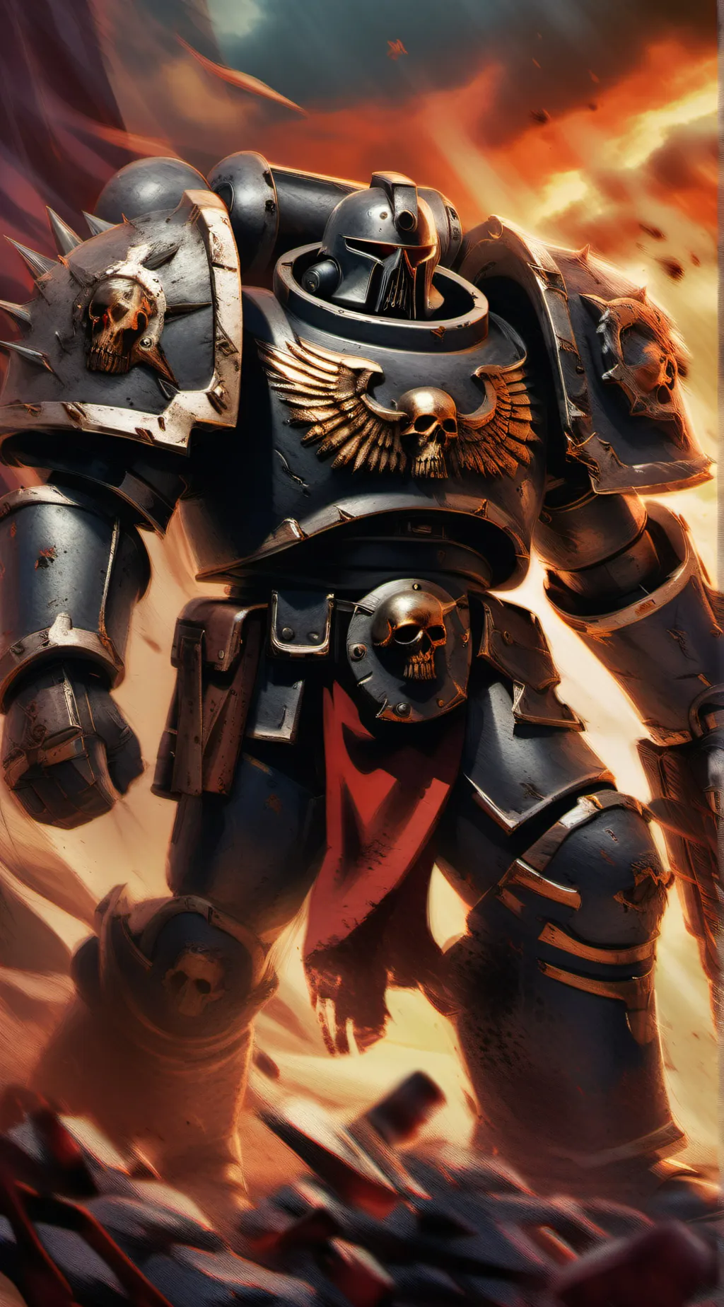 ai character: {black templar} background