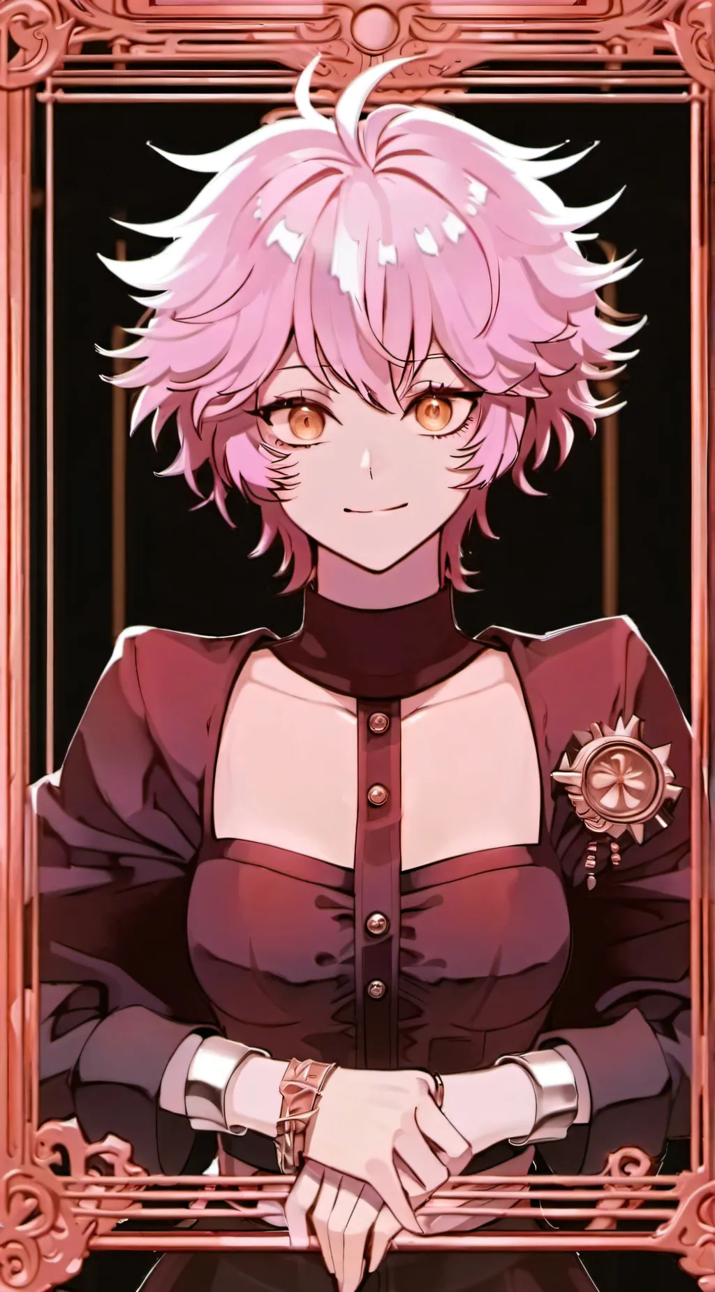 ai character: Mina ashido background