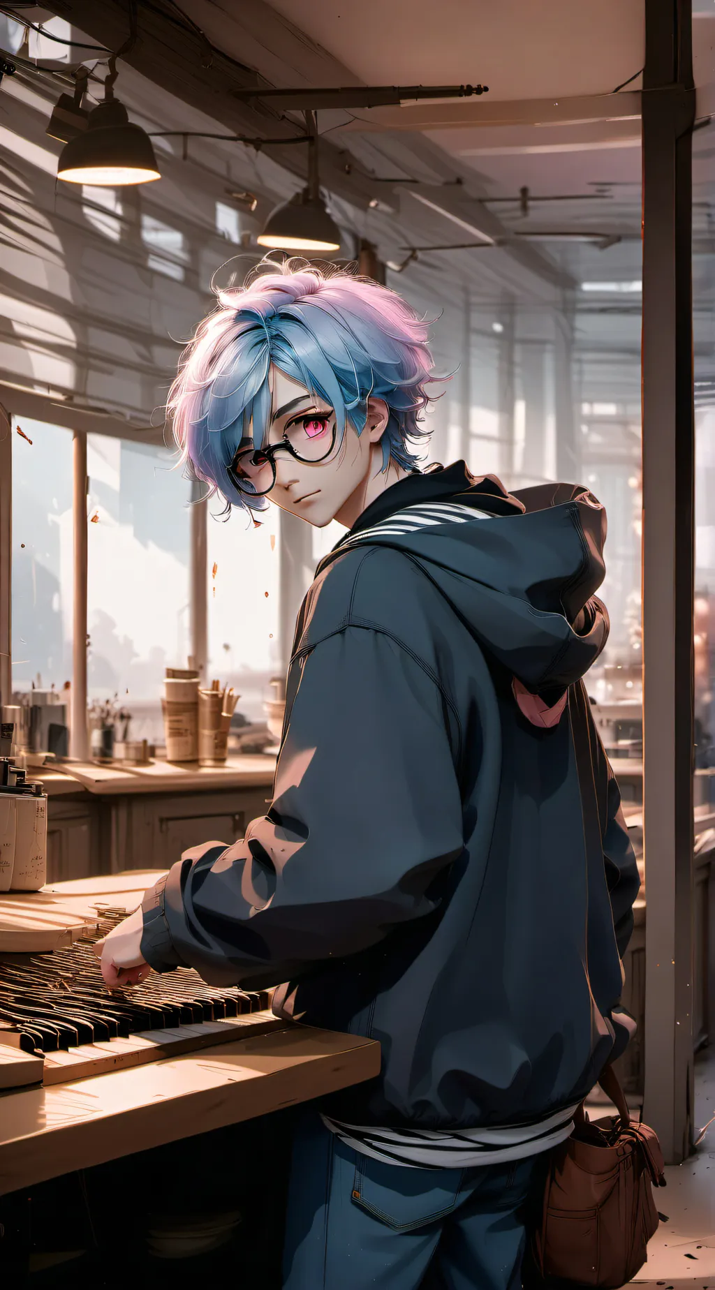 ai character: <^Andy>^ background