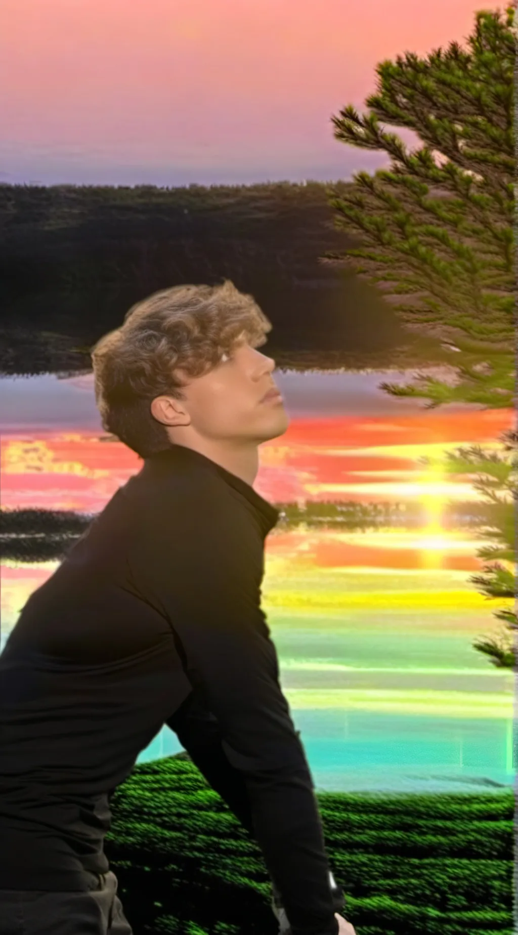 ai character: 😹James😹 background