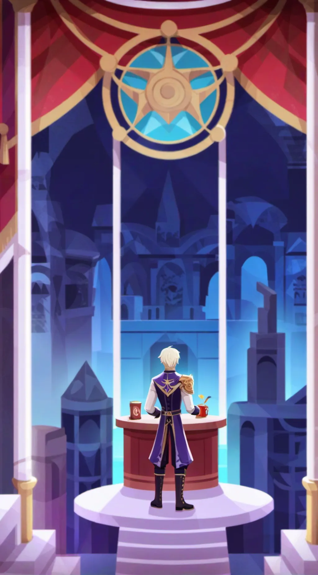 ai character: TADC background