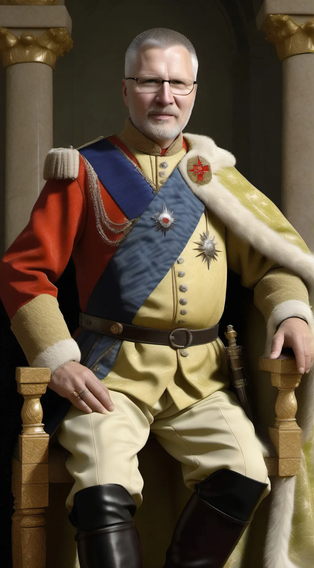 ai character: Petr I. background