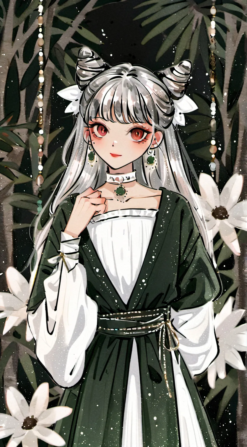 ai character: bakugo  background