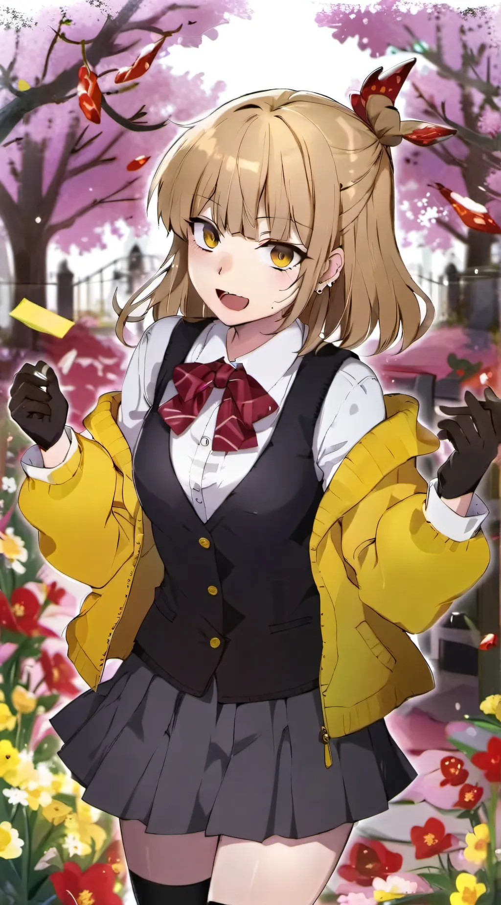 ai character: Toga background