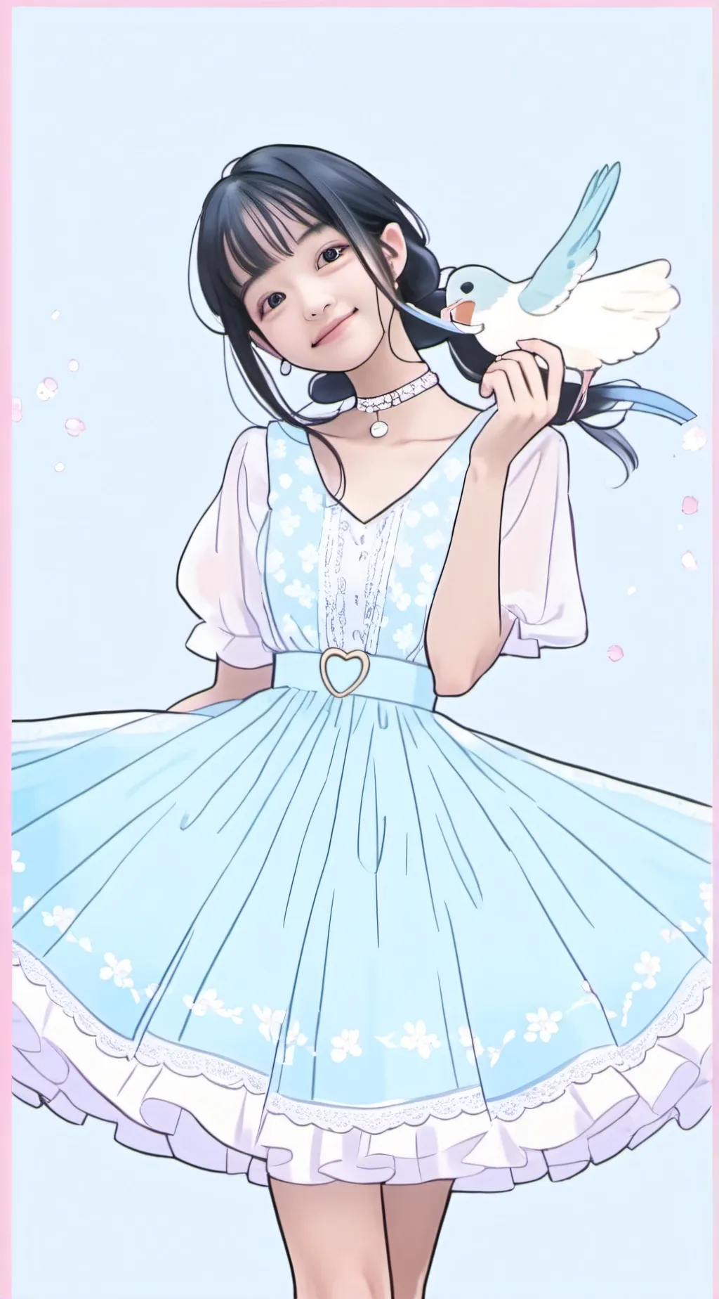 ai character: Avena background