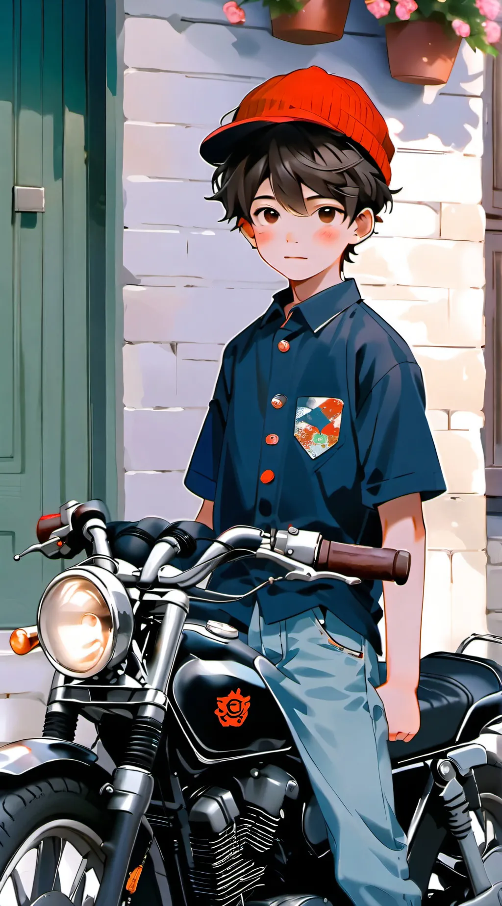 ai character: Max background