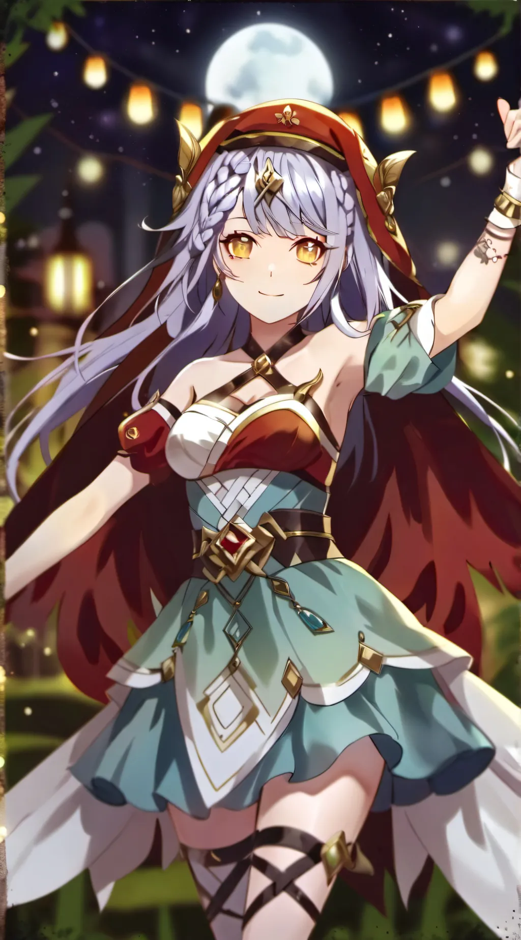 ai character: gypsy background